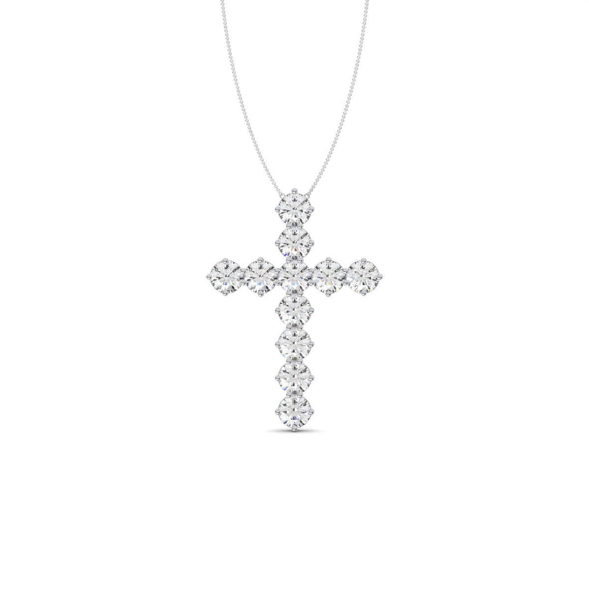 The Clarity Diamond Cross Pendant