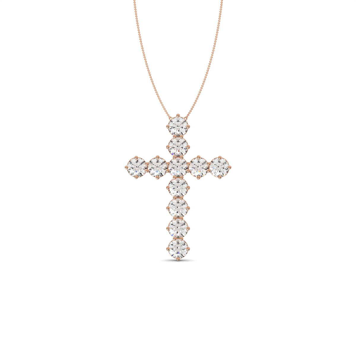 The Clarity Diamond Cross Pendant