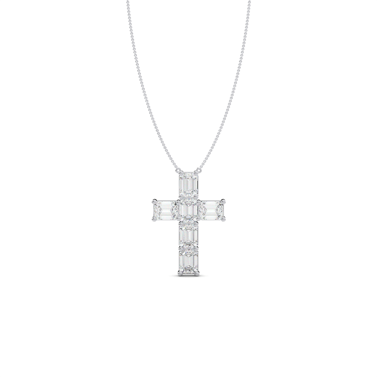 The Ethos Diamond Cross Pendant