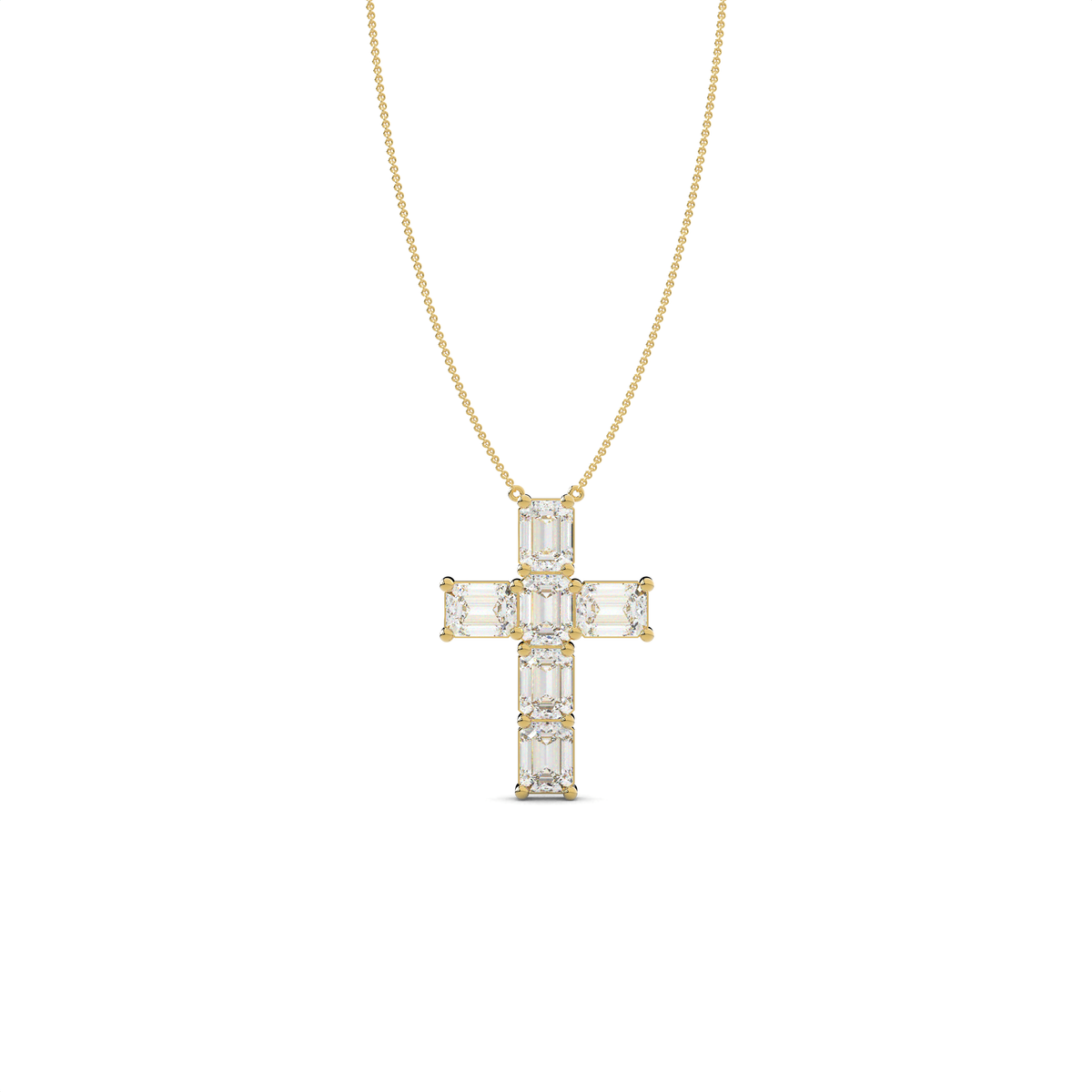 The Ethos Diamond Cross Pendant