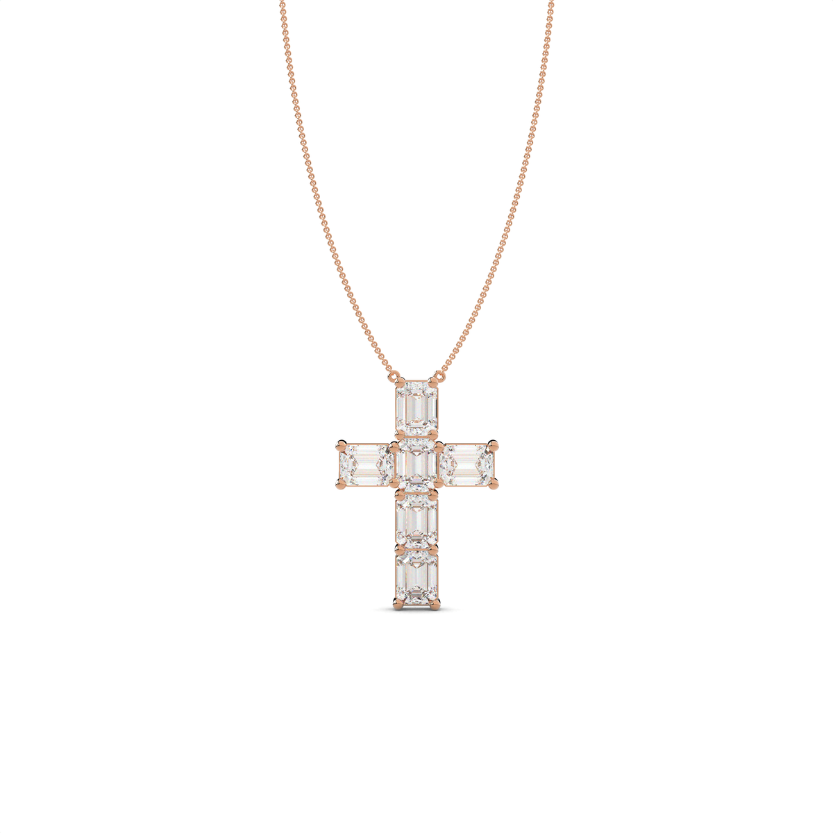 The Ethos Diamond Cross Pendant