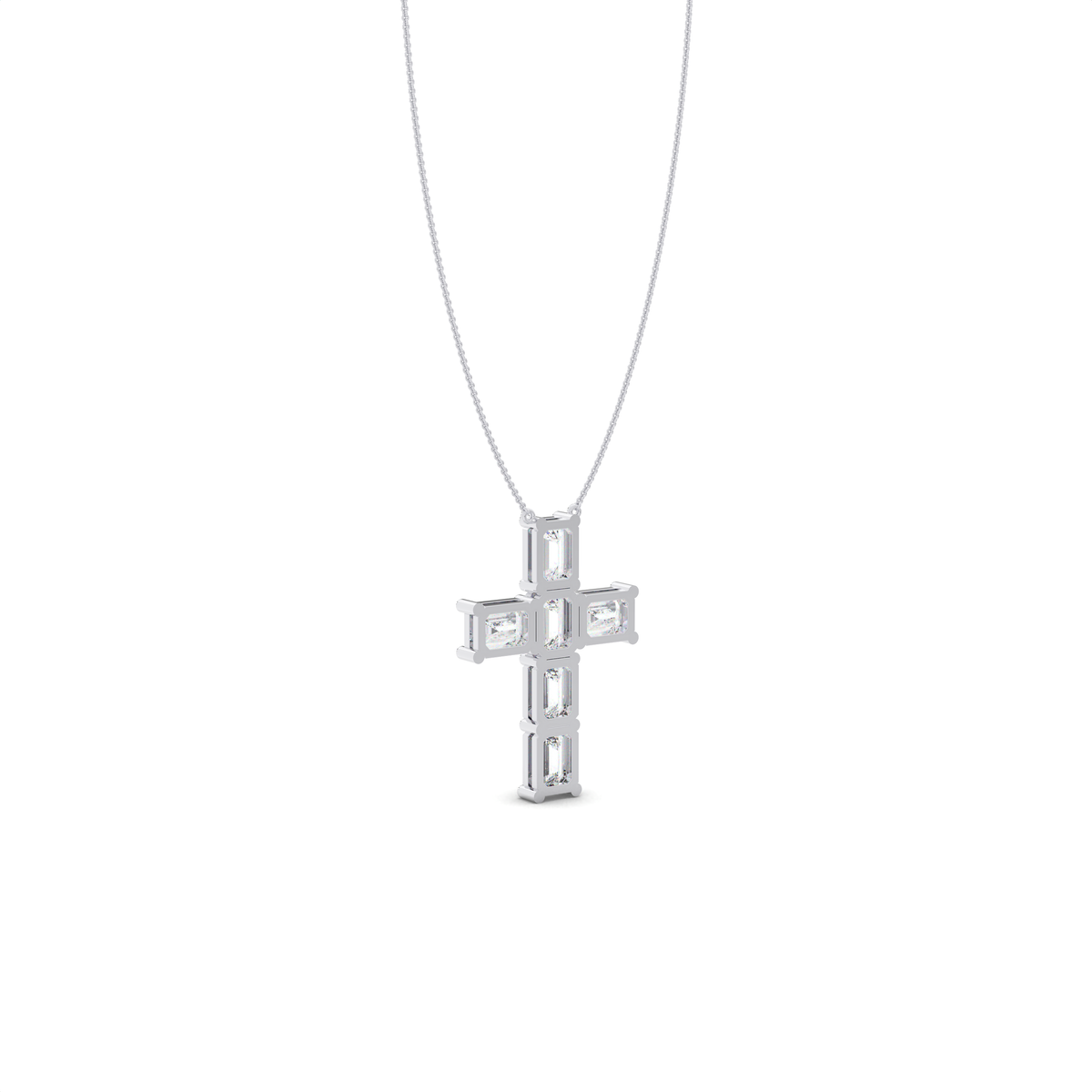 The Ethos Diamond Cross Pendant