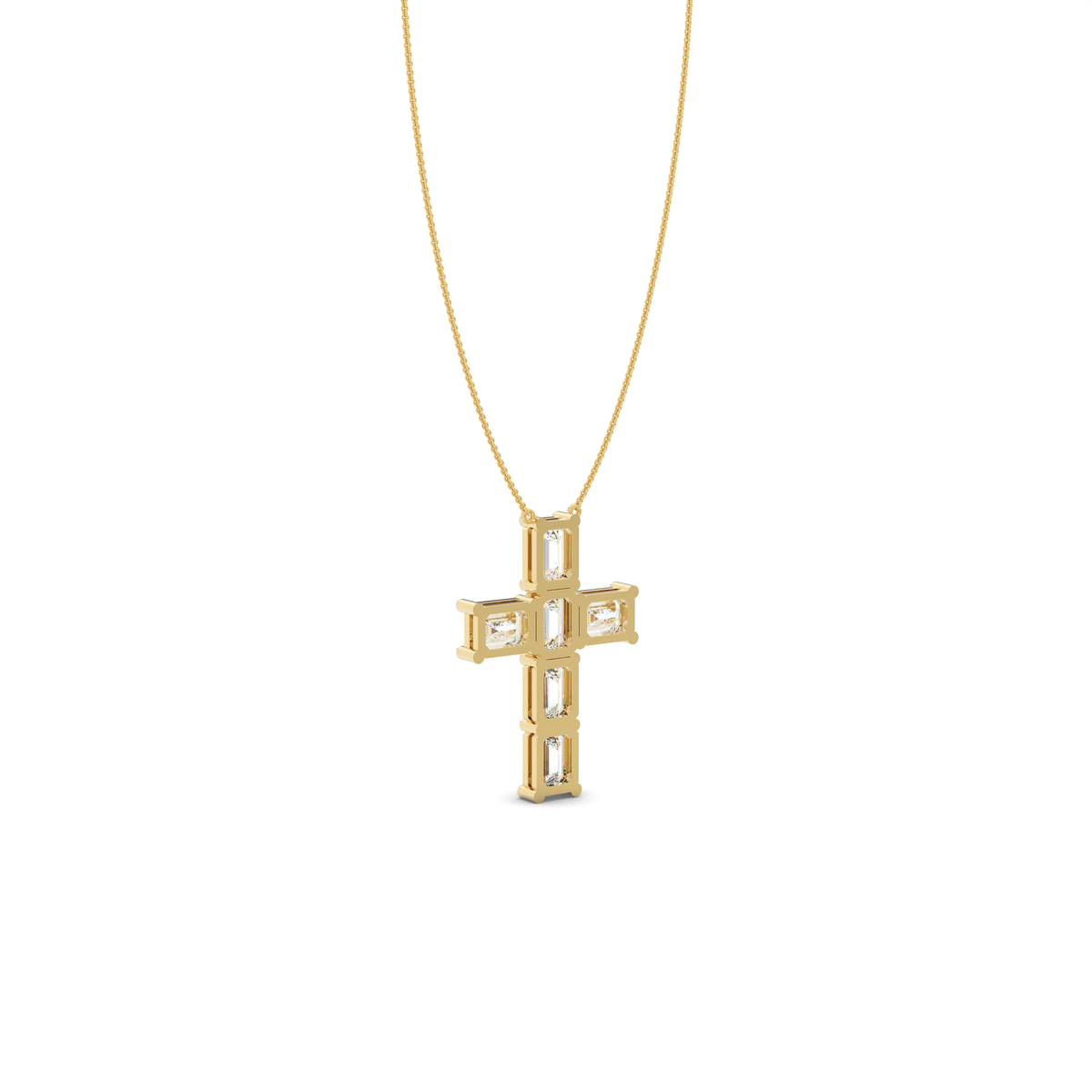 The Ethos Diamond Cross Pendant