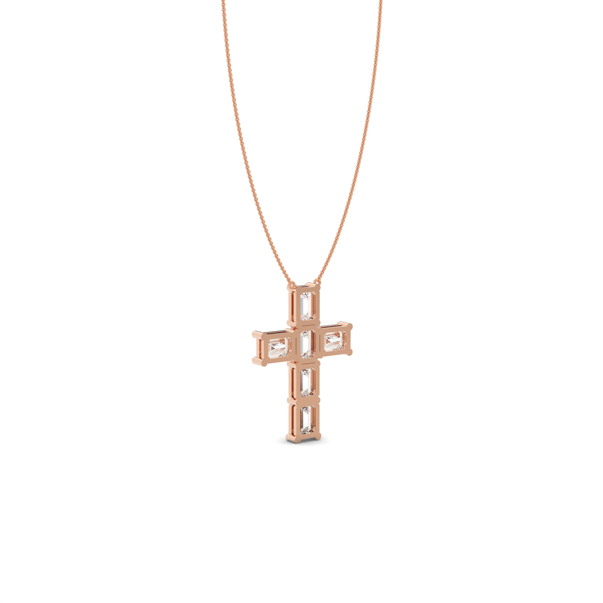The Ethos Diamond Cross Pendant