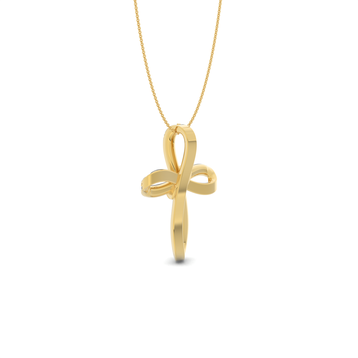 The Gracebow Diamond Cross Pendant