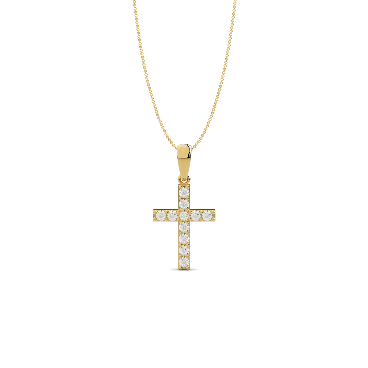 The Haven Diamond Cross Pendant