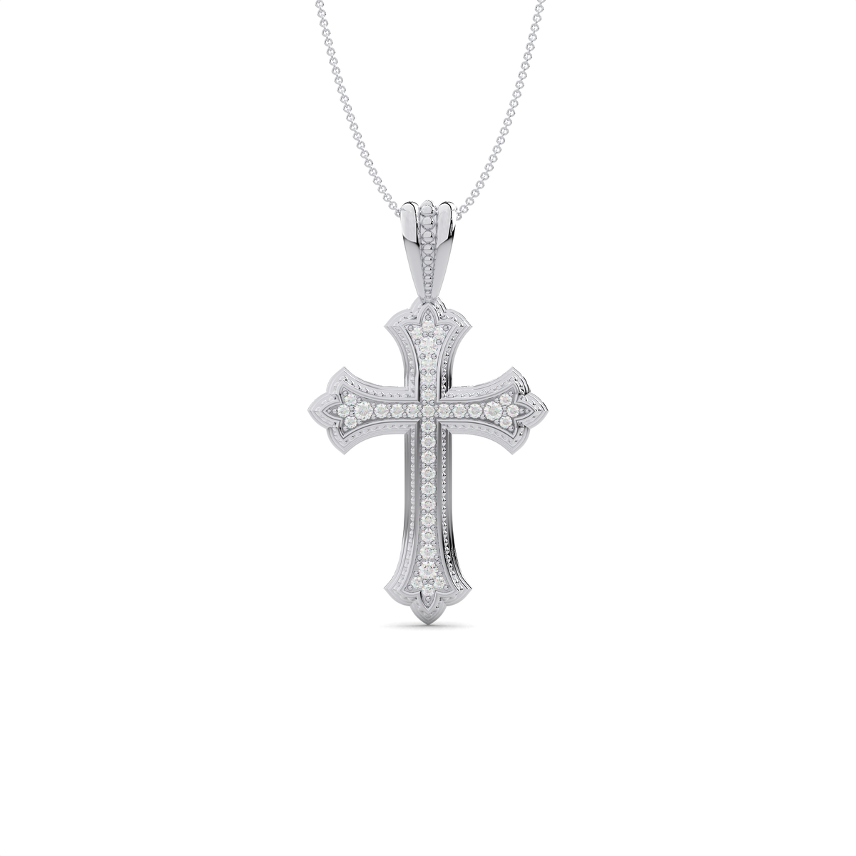 The Imperial Diamond Cross Pendant