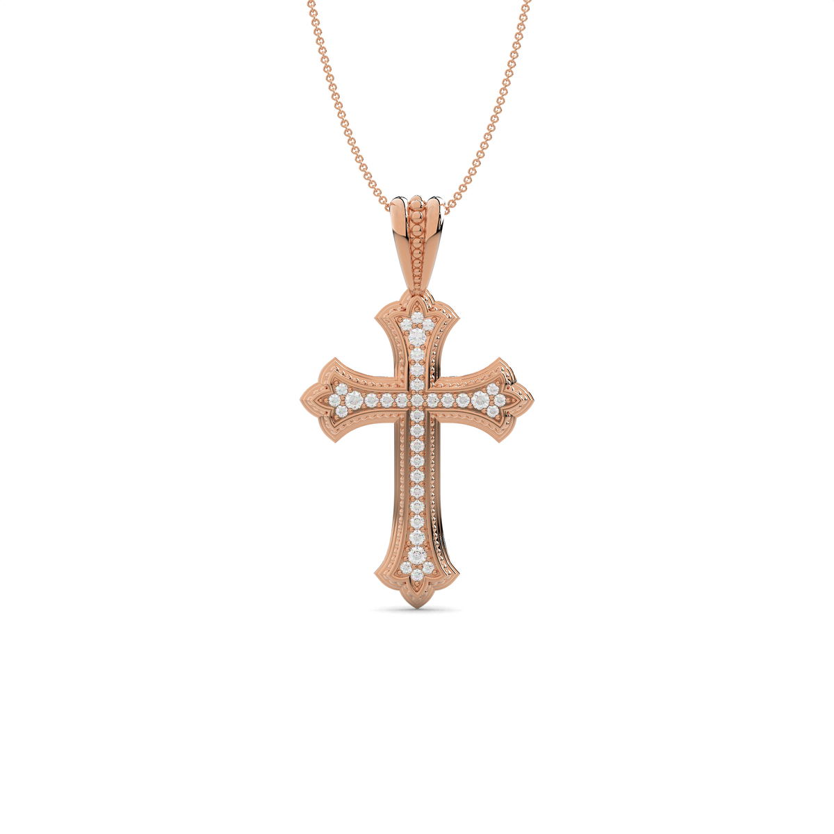 The Imperial Diamond Cross Pendant