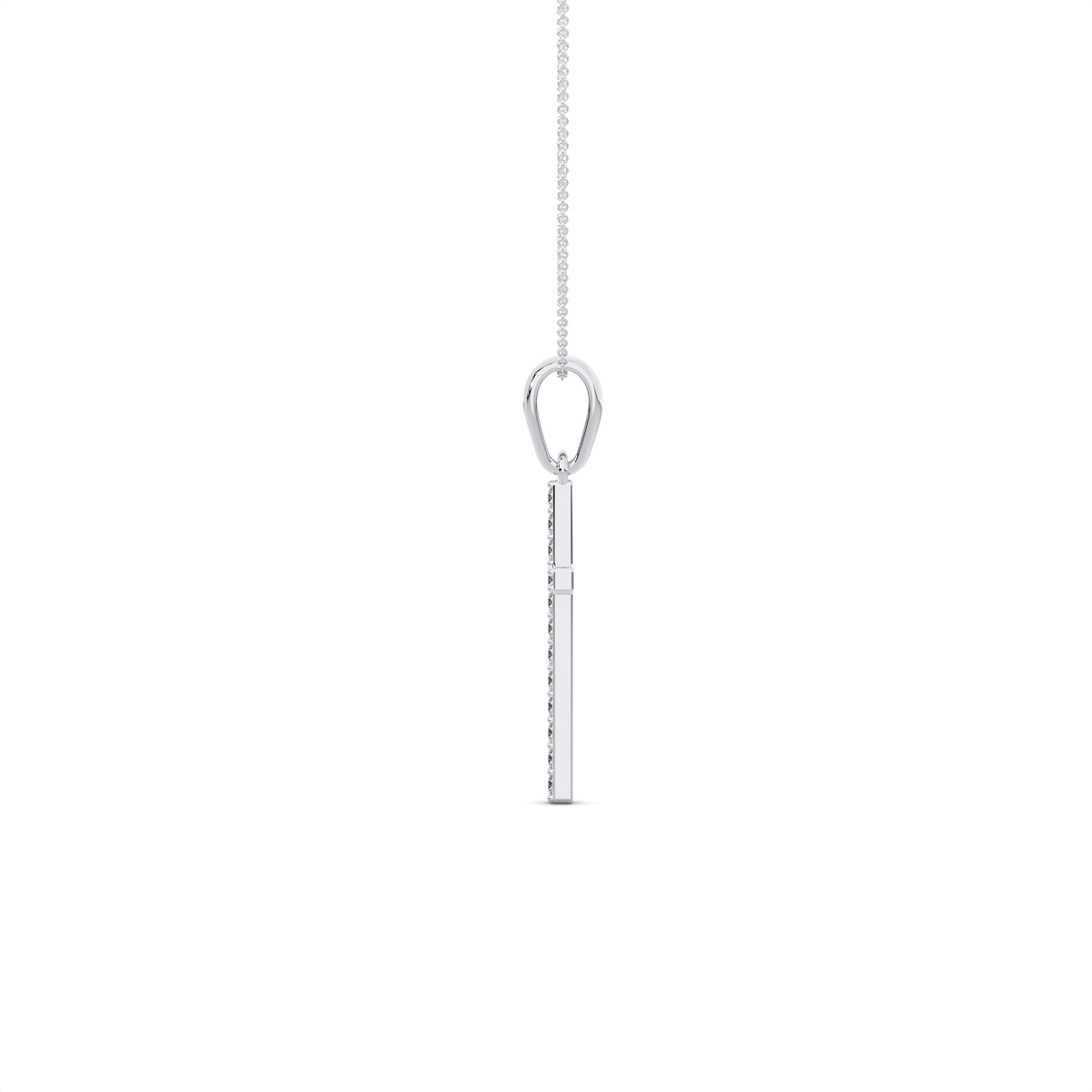 The Lucent Diamond Cross Pendant