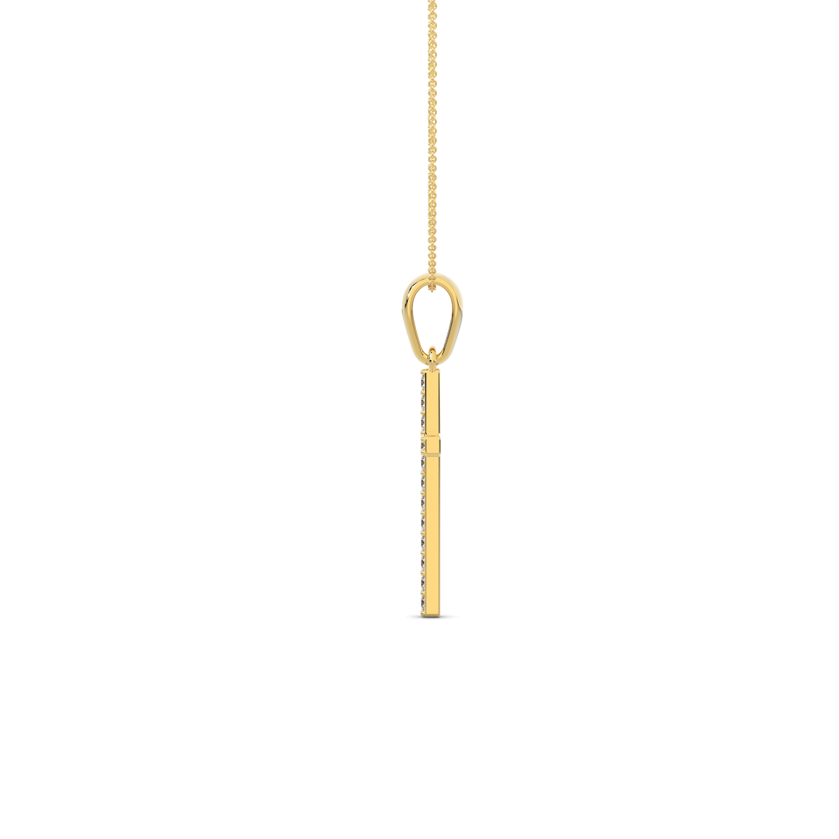 The Lucent Diamond Cross Pendant