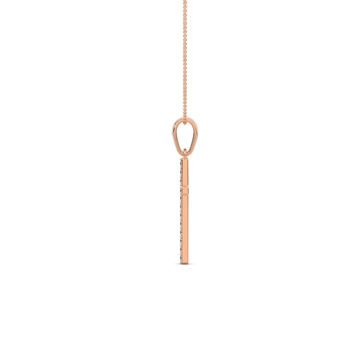 The Lucent Diamond Cross Pendant