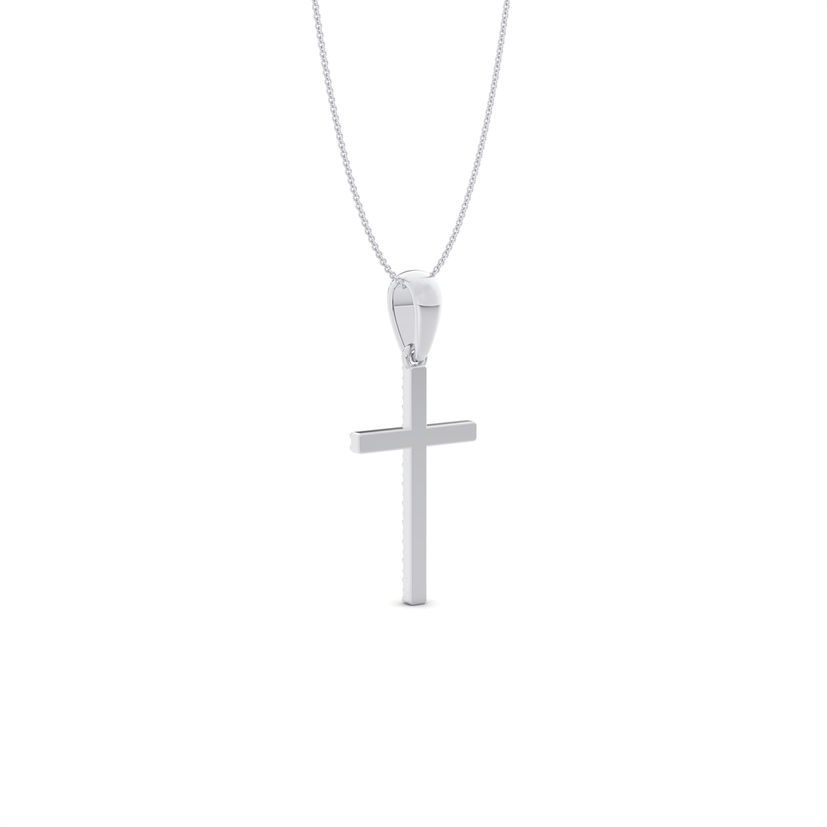 The Lucent Diamond Cross Pendant