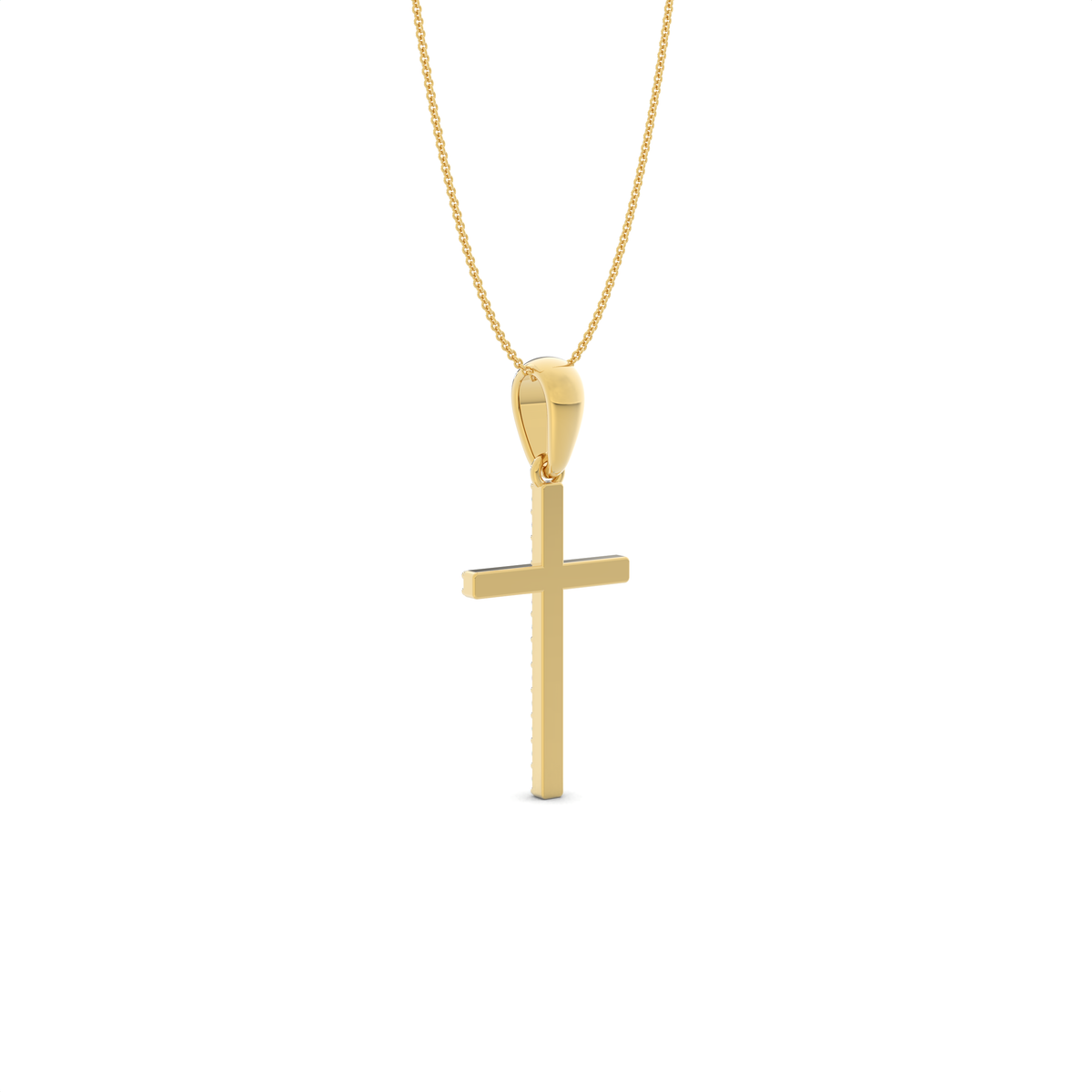 The Lucent Diamond Cross Pendant