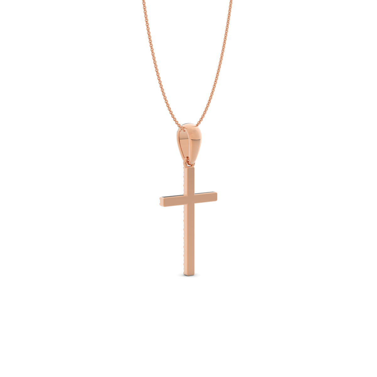 The Lucent Diamond Cross Pendant