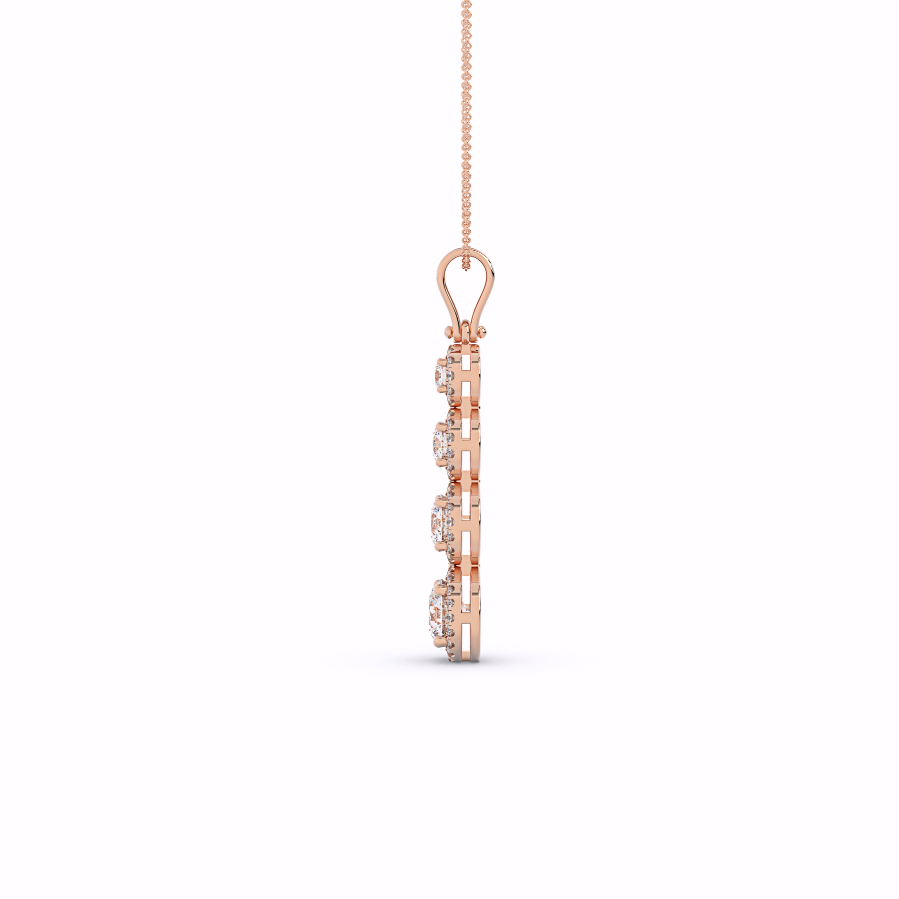 ADRIANA Cascade Diamond Necklace