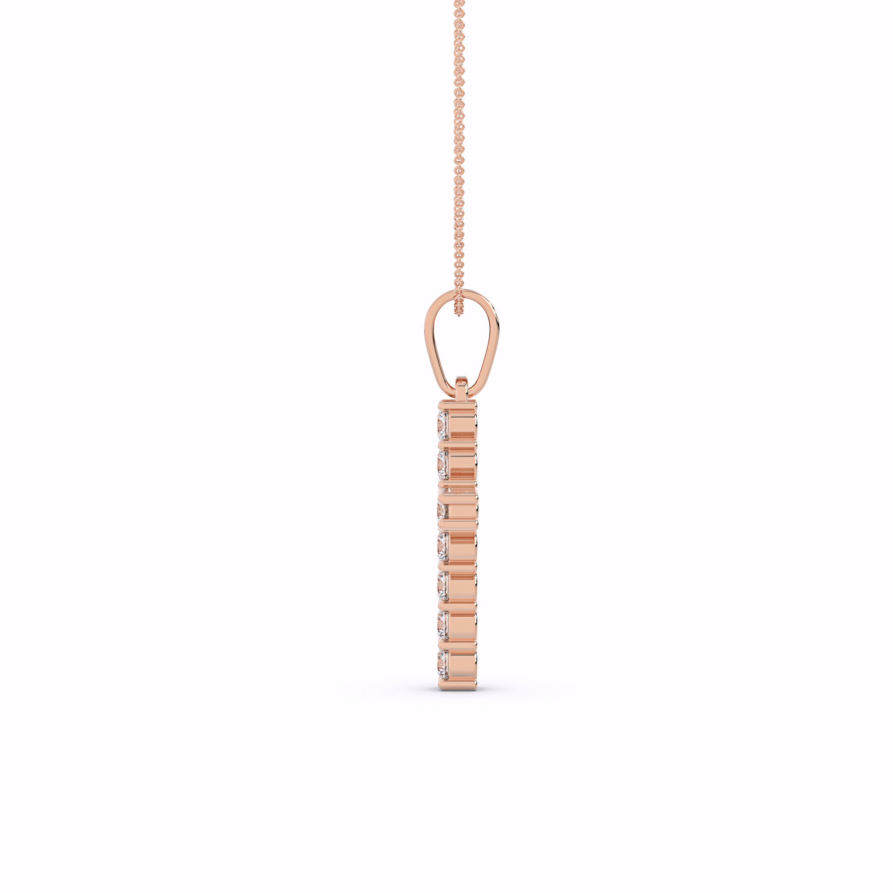 The Verity Diamond Cross Pendant