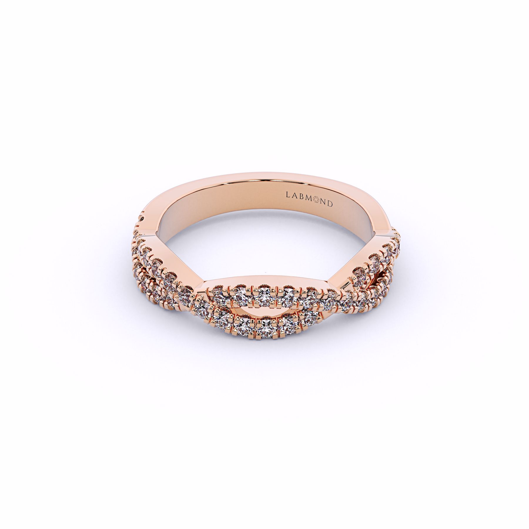 COMFORT Twist Eternity Wedding Band