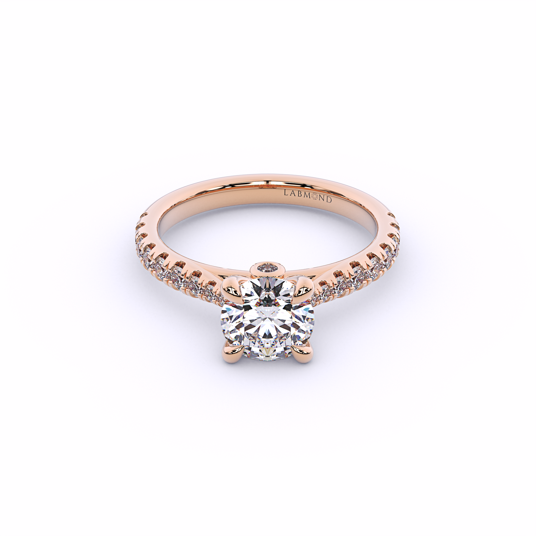 ELEMENT Round Solitaire Engagement Ring