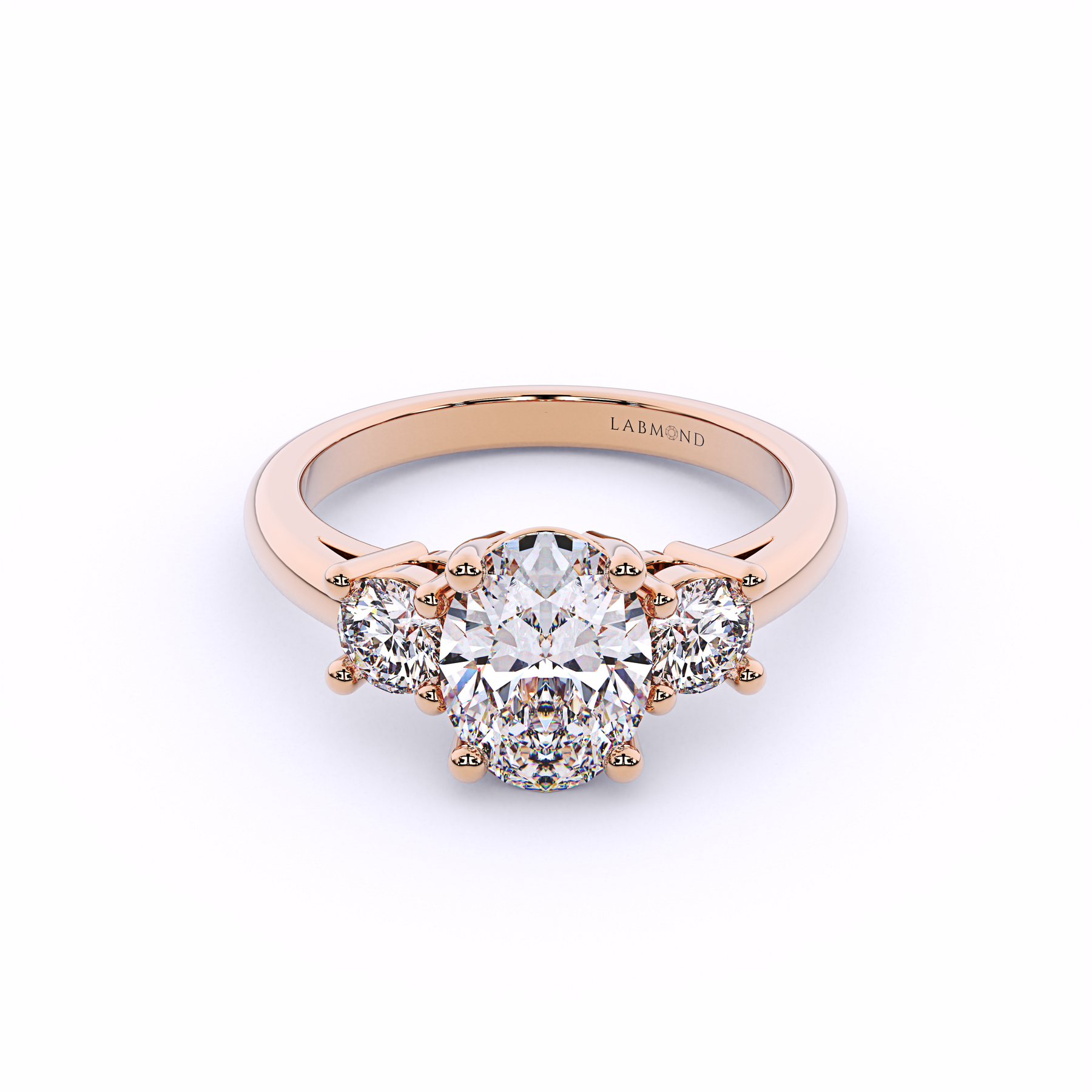 Oval Trinity Diamond
