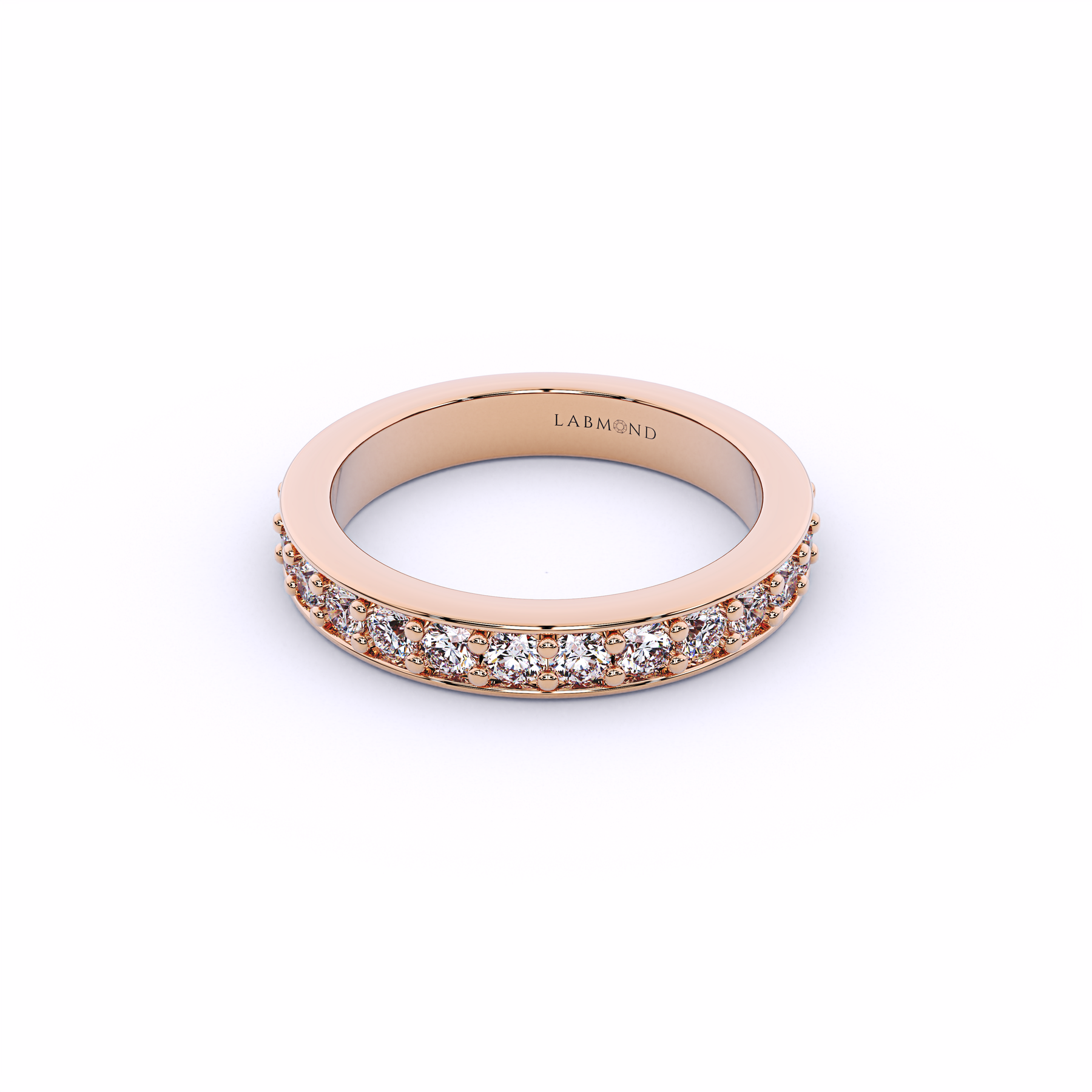 Sharing Prong Diamond Eternity Ring