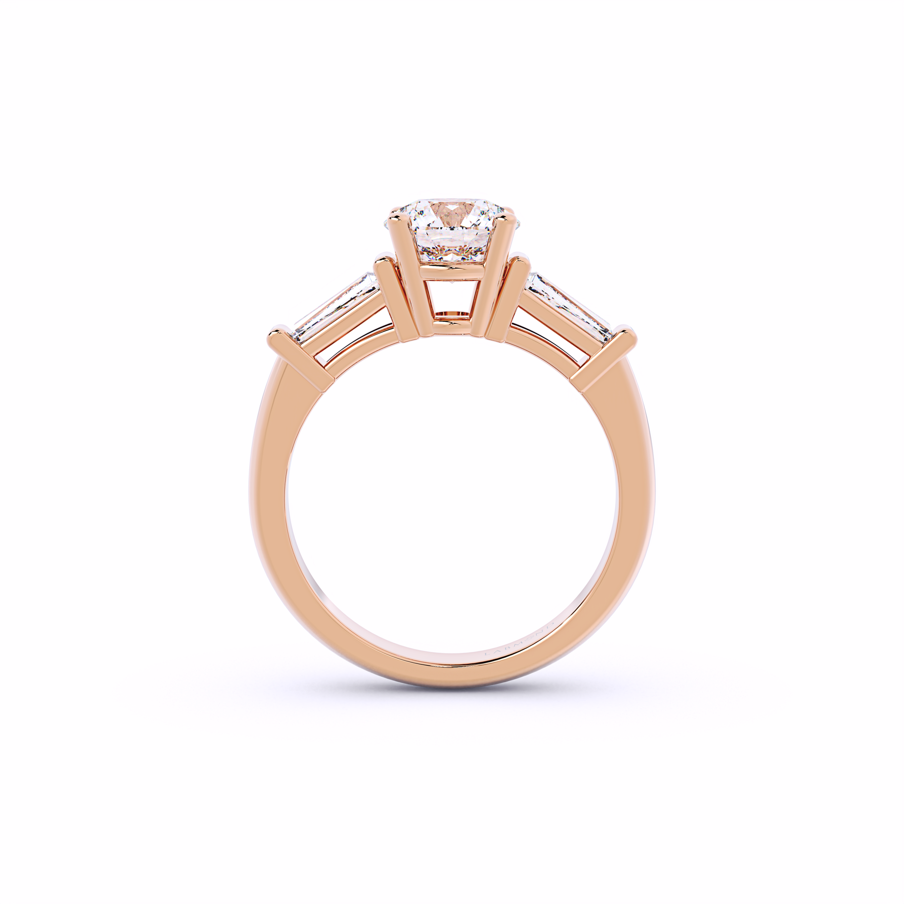 ALLURE Tapered Baguette Diamond Engagement Rings