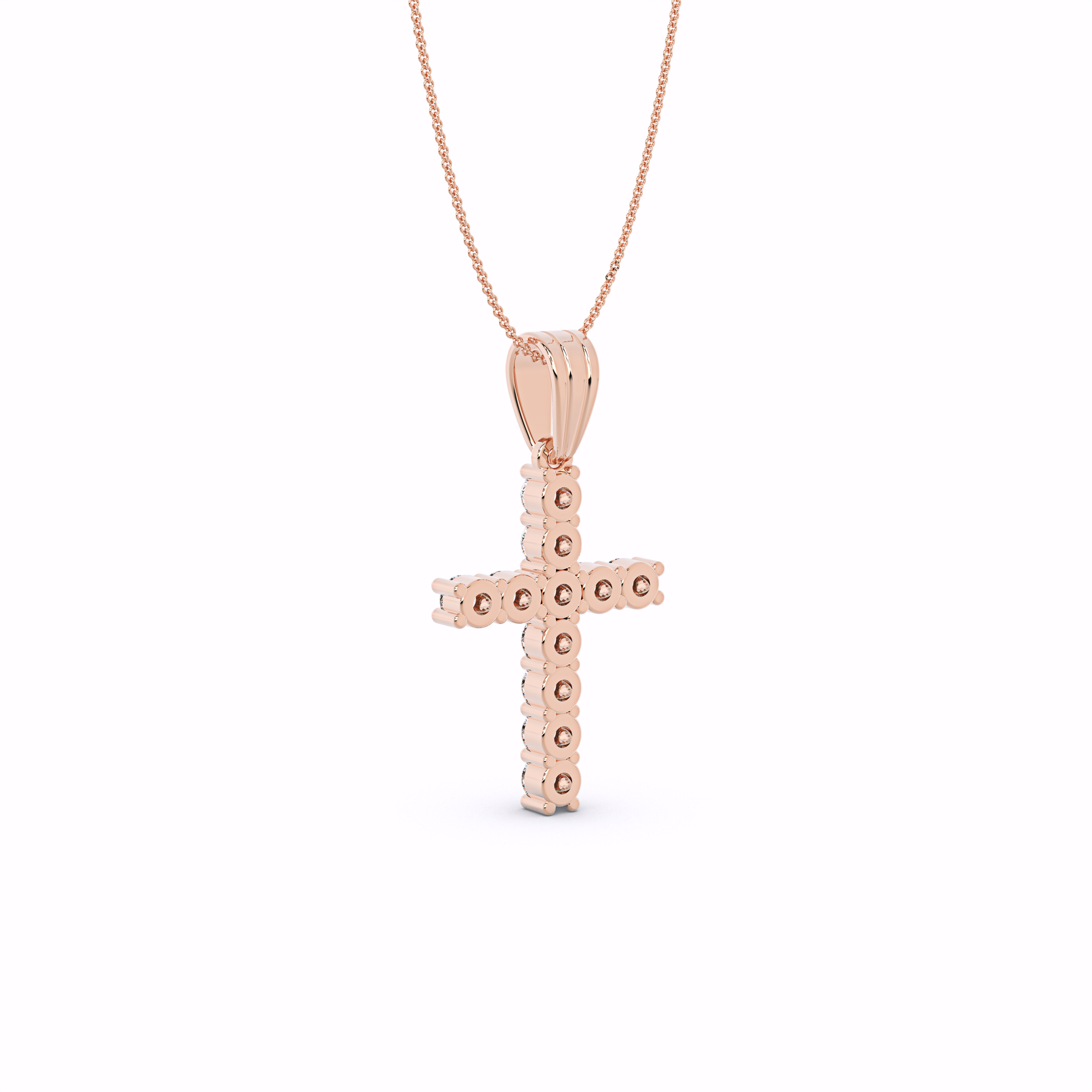 The Verity Diamond Cross Pendant