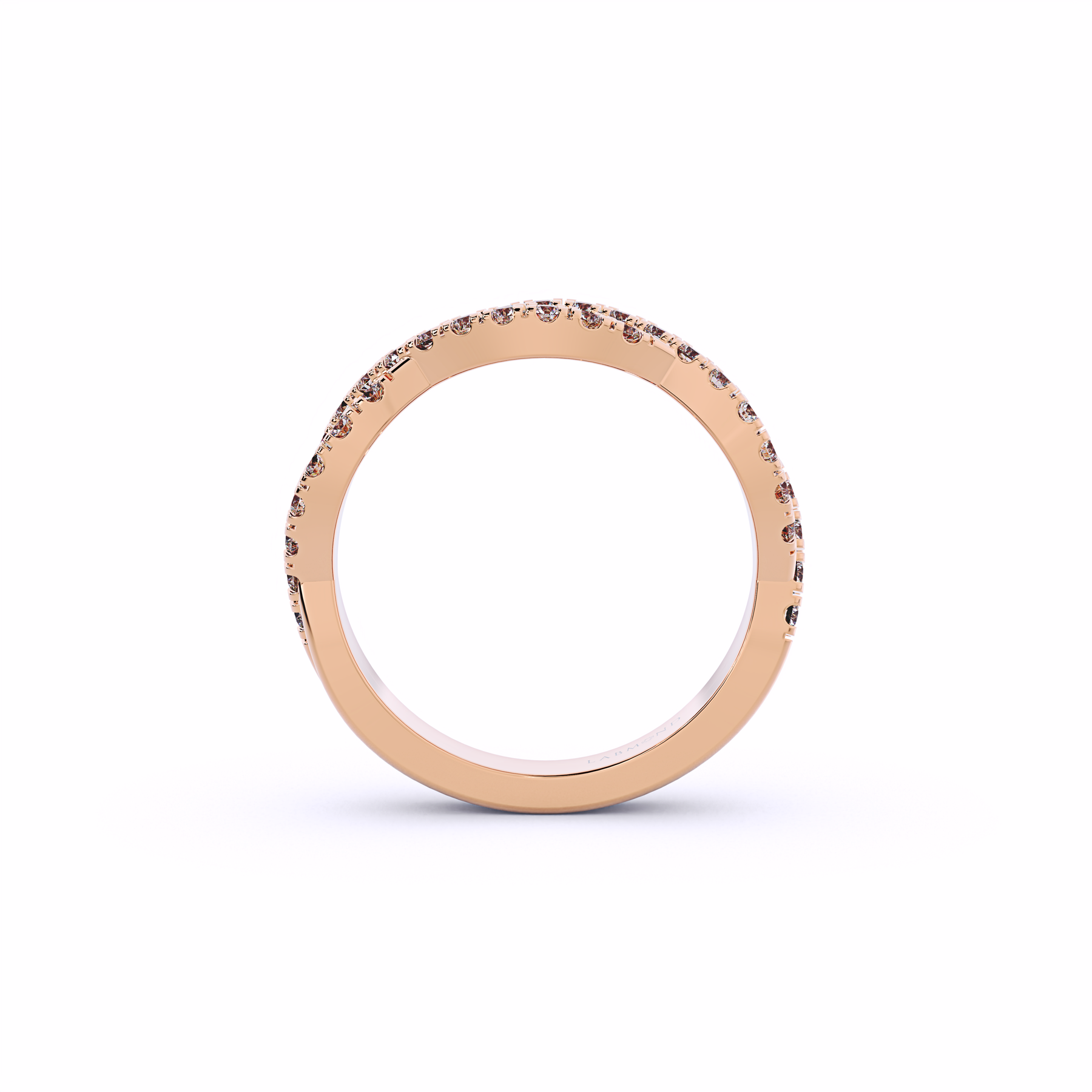 COMFORT Twist Eternity Wedding Band