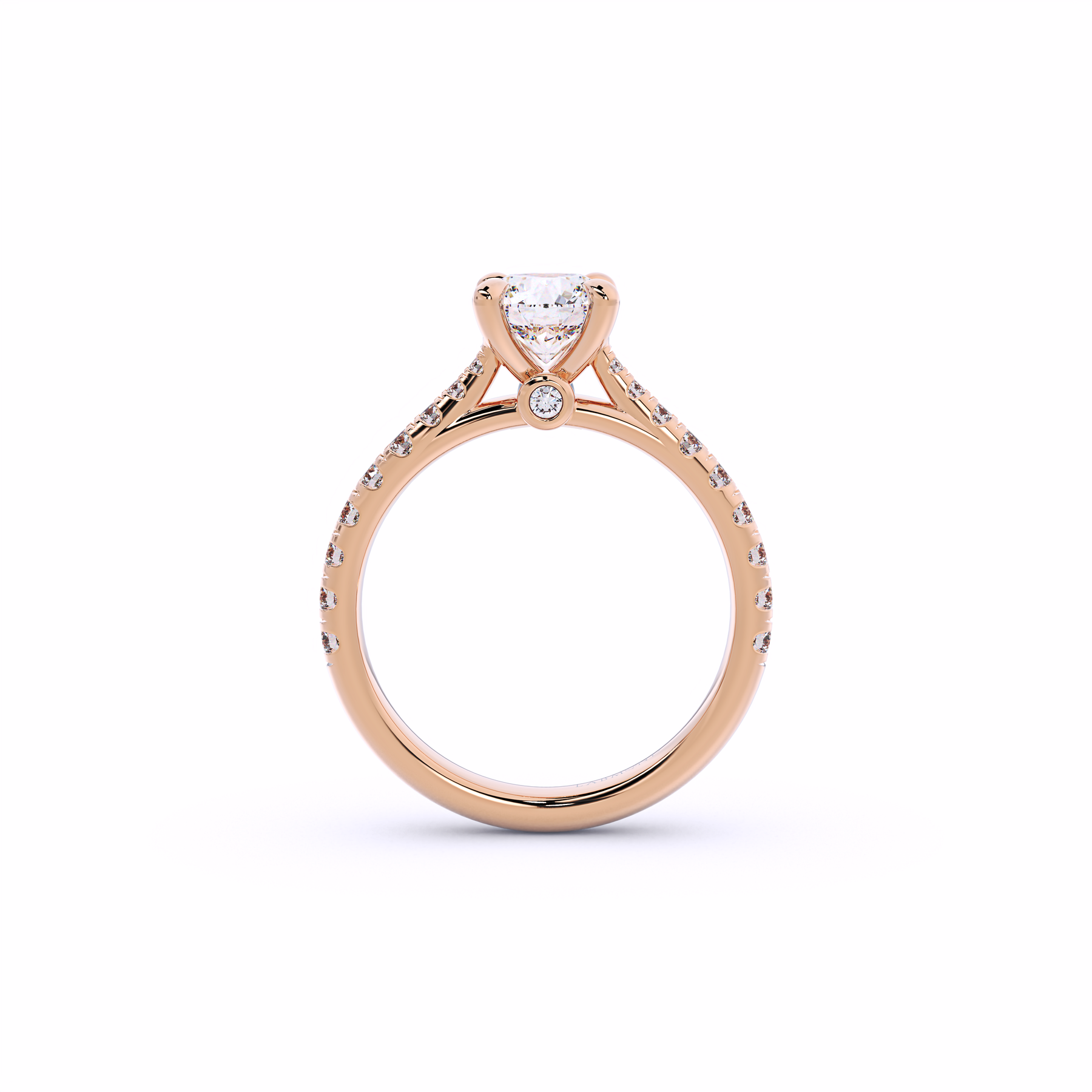 ELEMENT Round Solitaire Engagement Ring