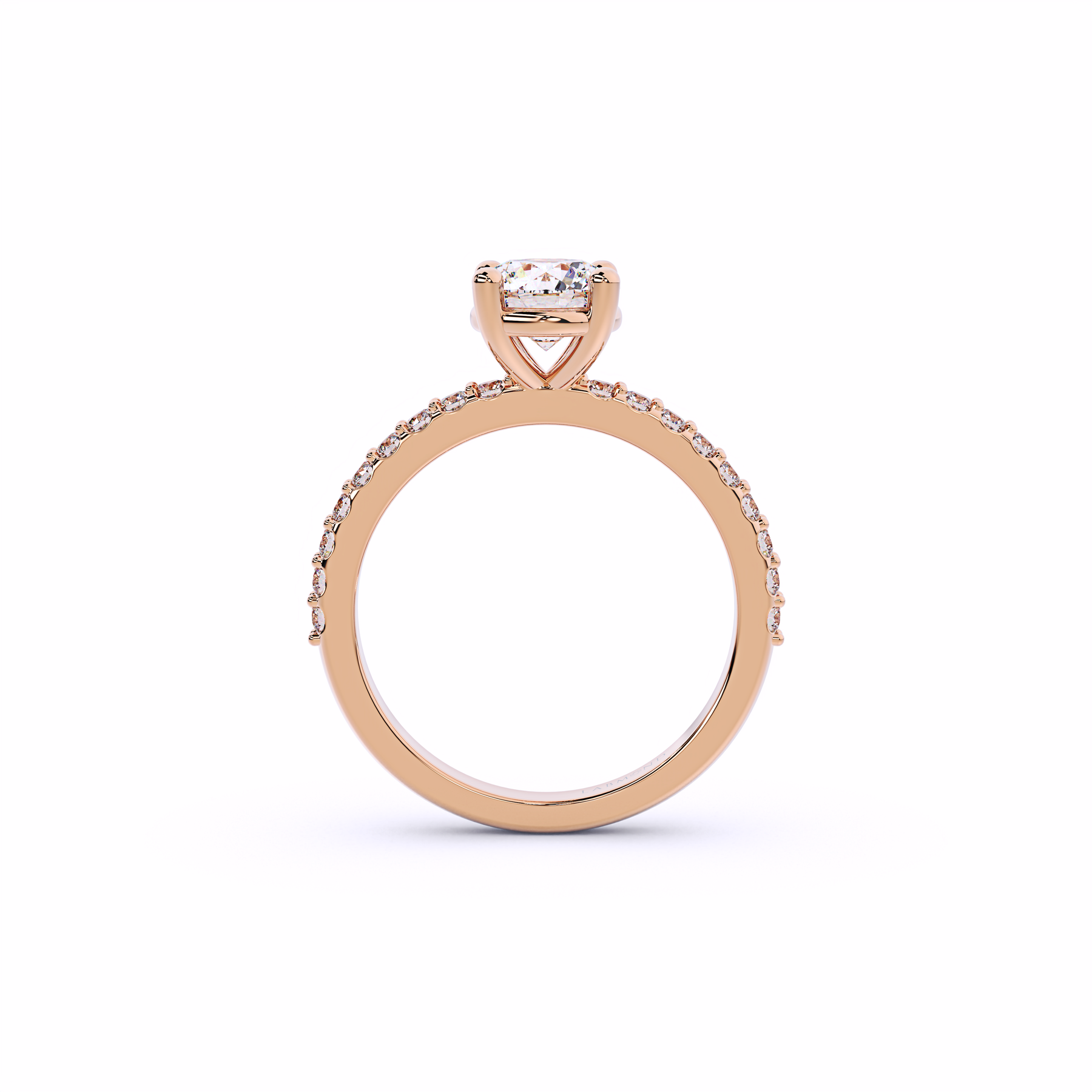 JOURNEY Classic Round Solitaire Diamond Engagement Ring