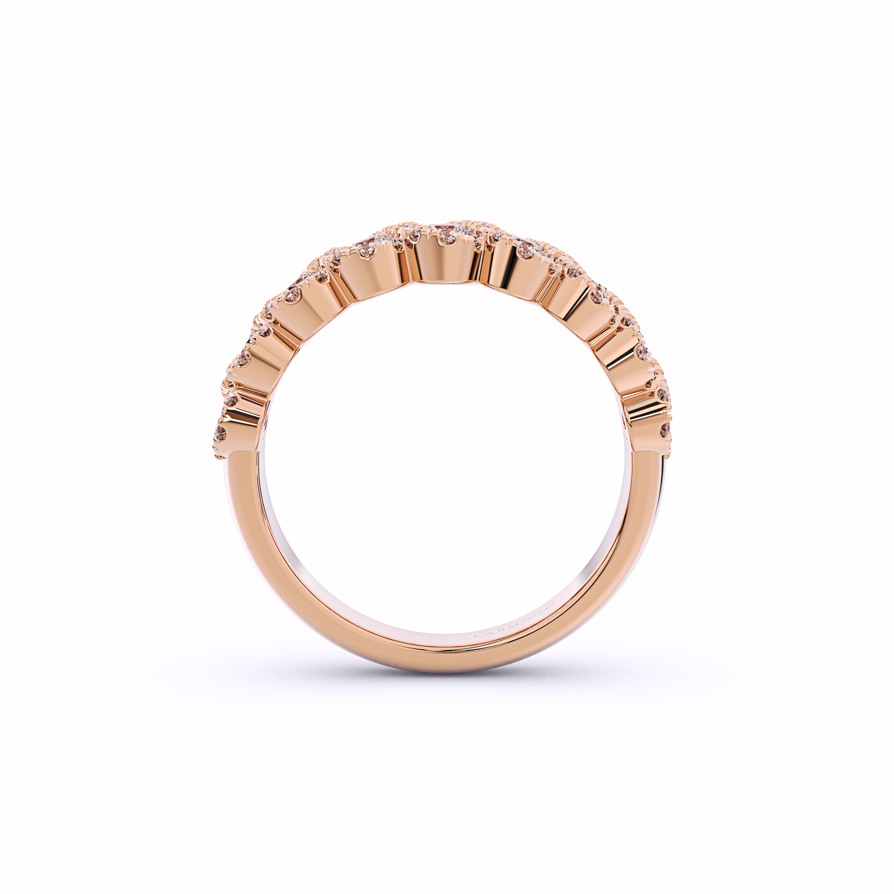 CELESTE Half Eternity Ring