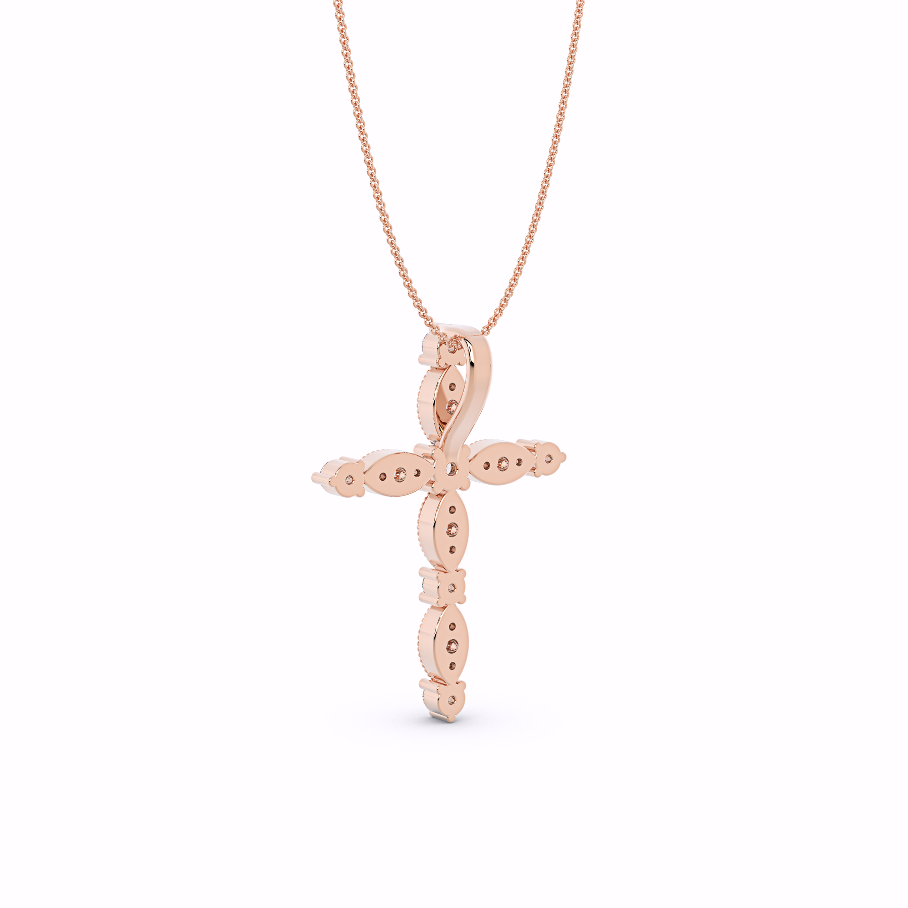 The Celestia Diamond Cross Pendant