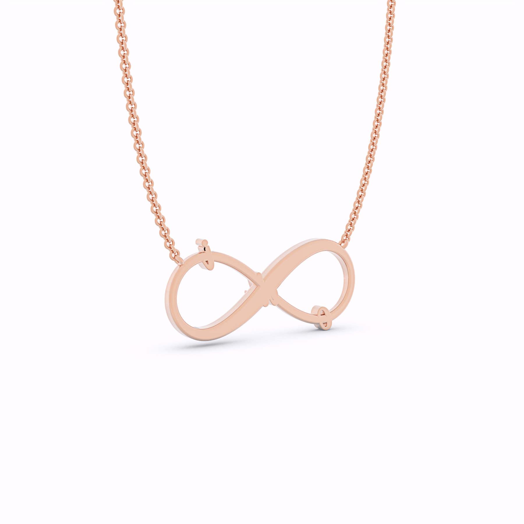 STELLA Infinity Pendant with Initials