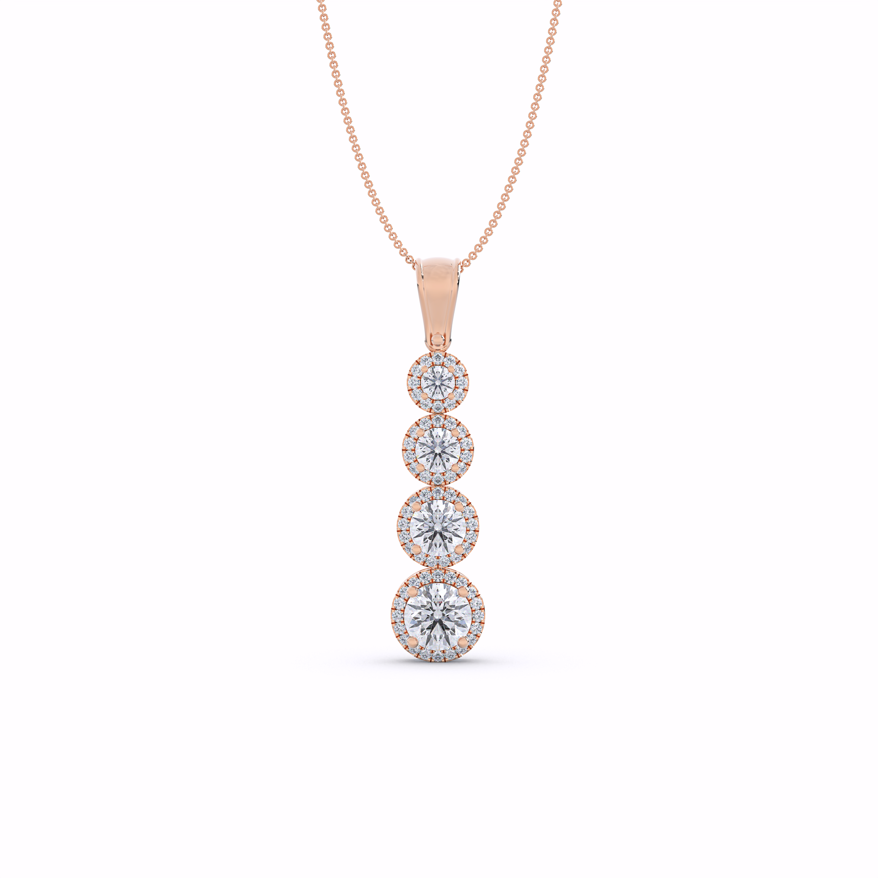ADRIANA Cascade Diamond Necklace