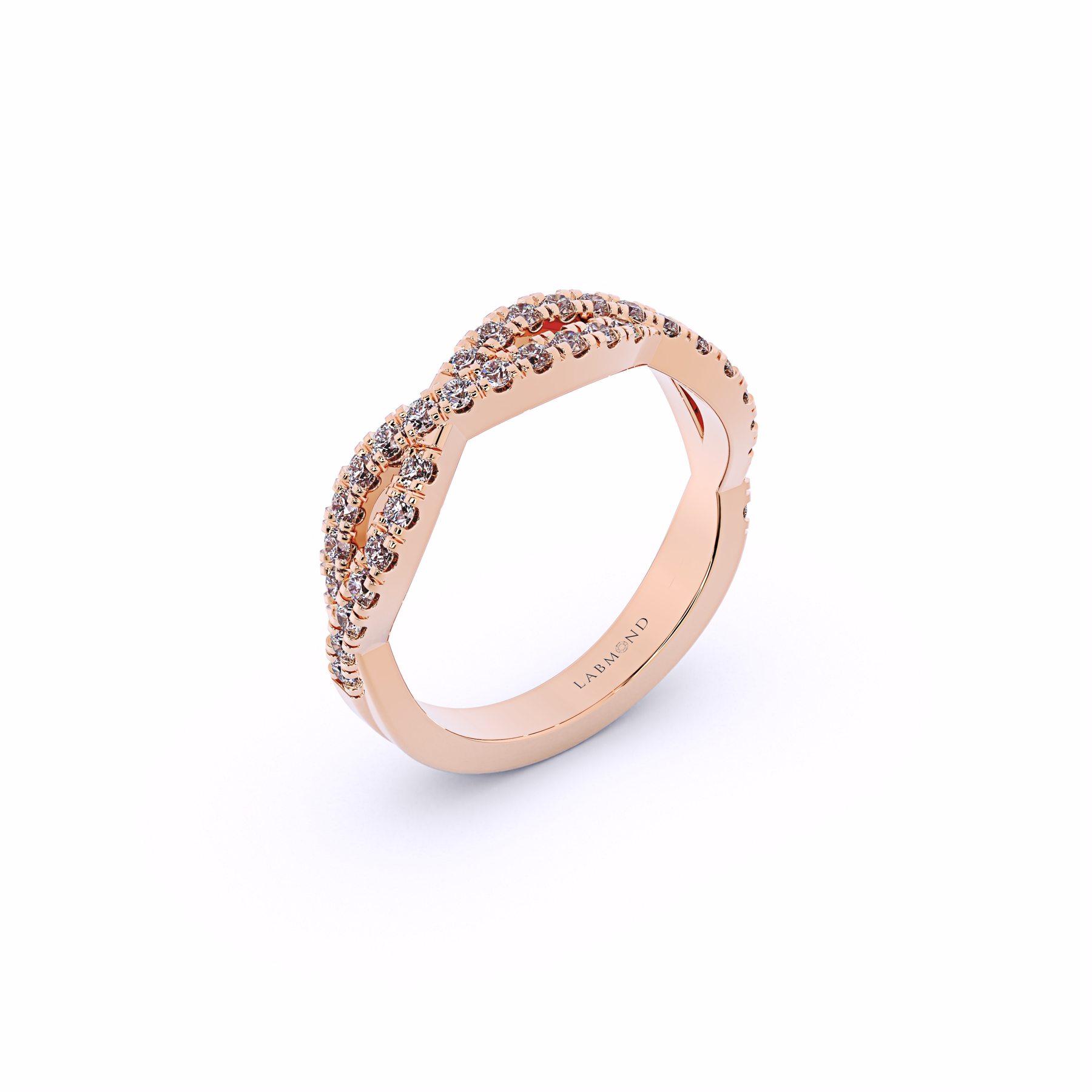 COMFORT Twist Eternity Wedding Band