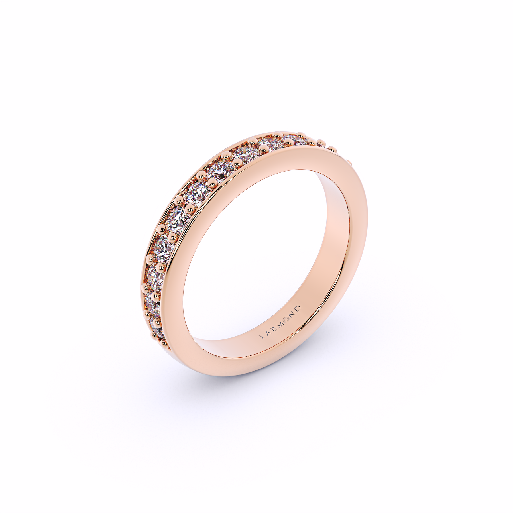 Sharing Prong Diamond Eternity Ring