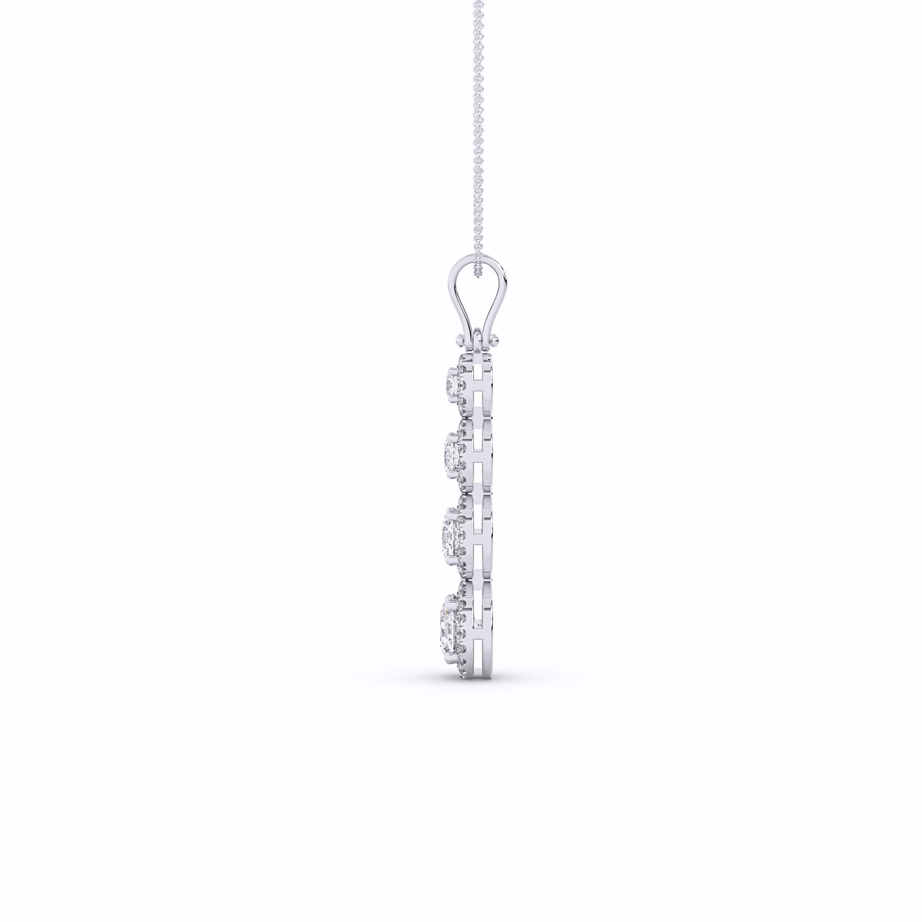 ADRIANA Cascade Diamond Necklace
