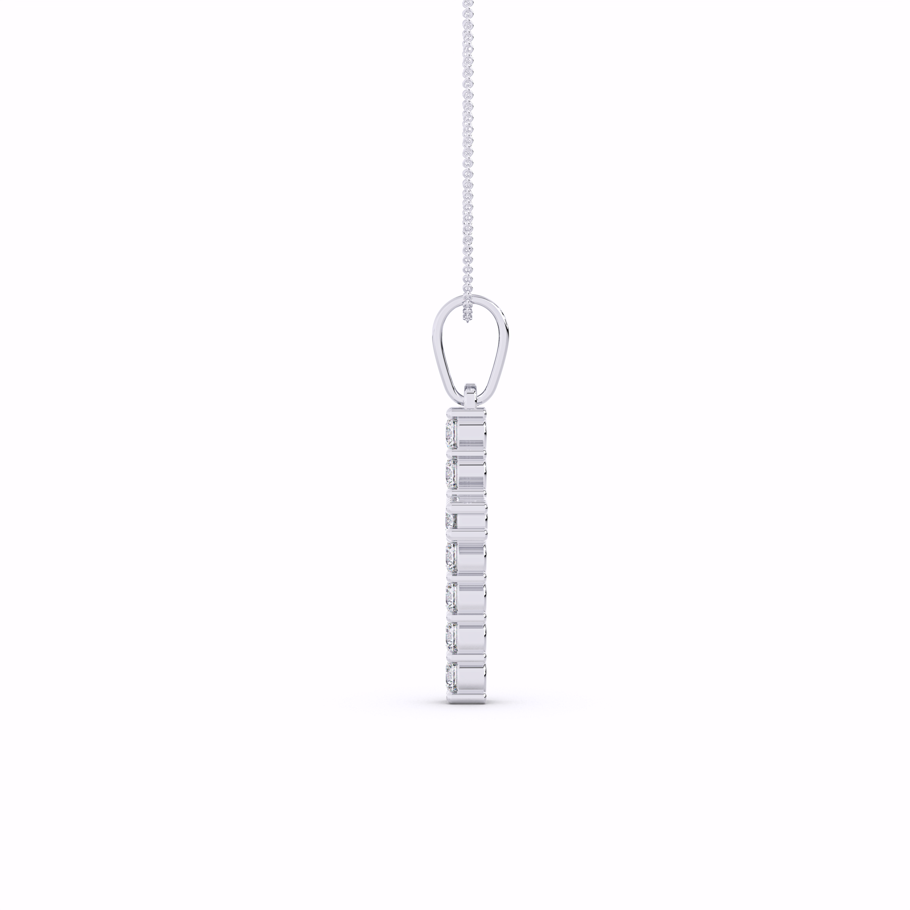 The Verity Diamond Cross Pendant