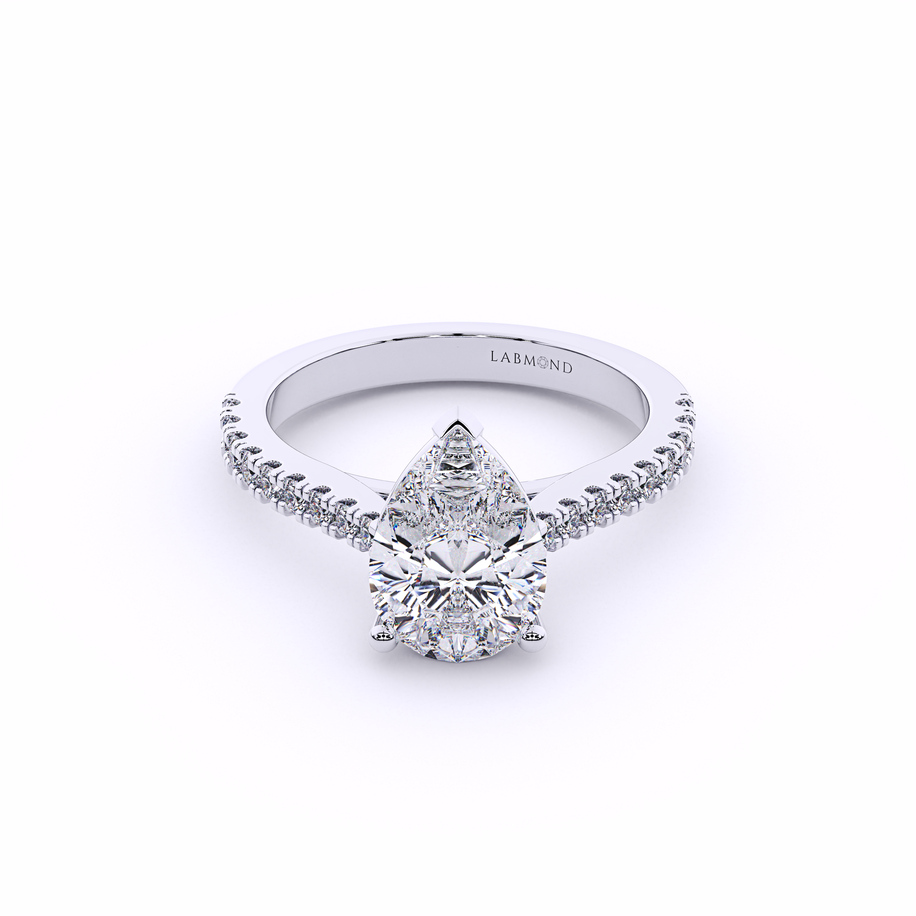 DAWN Pear Shaped Engagement Rings