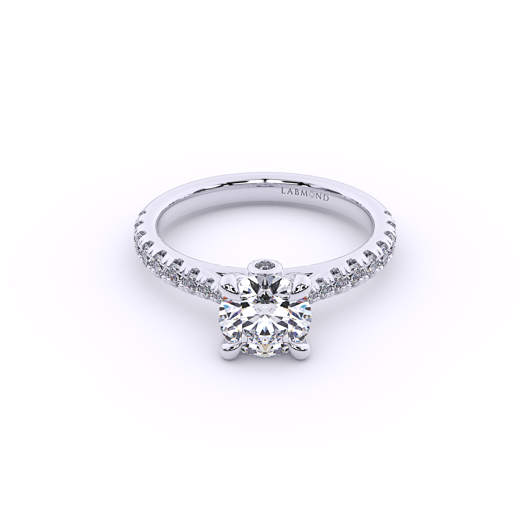 ELEMENT Round Solitaire Engagement Ring