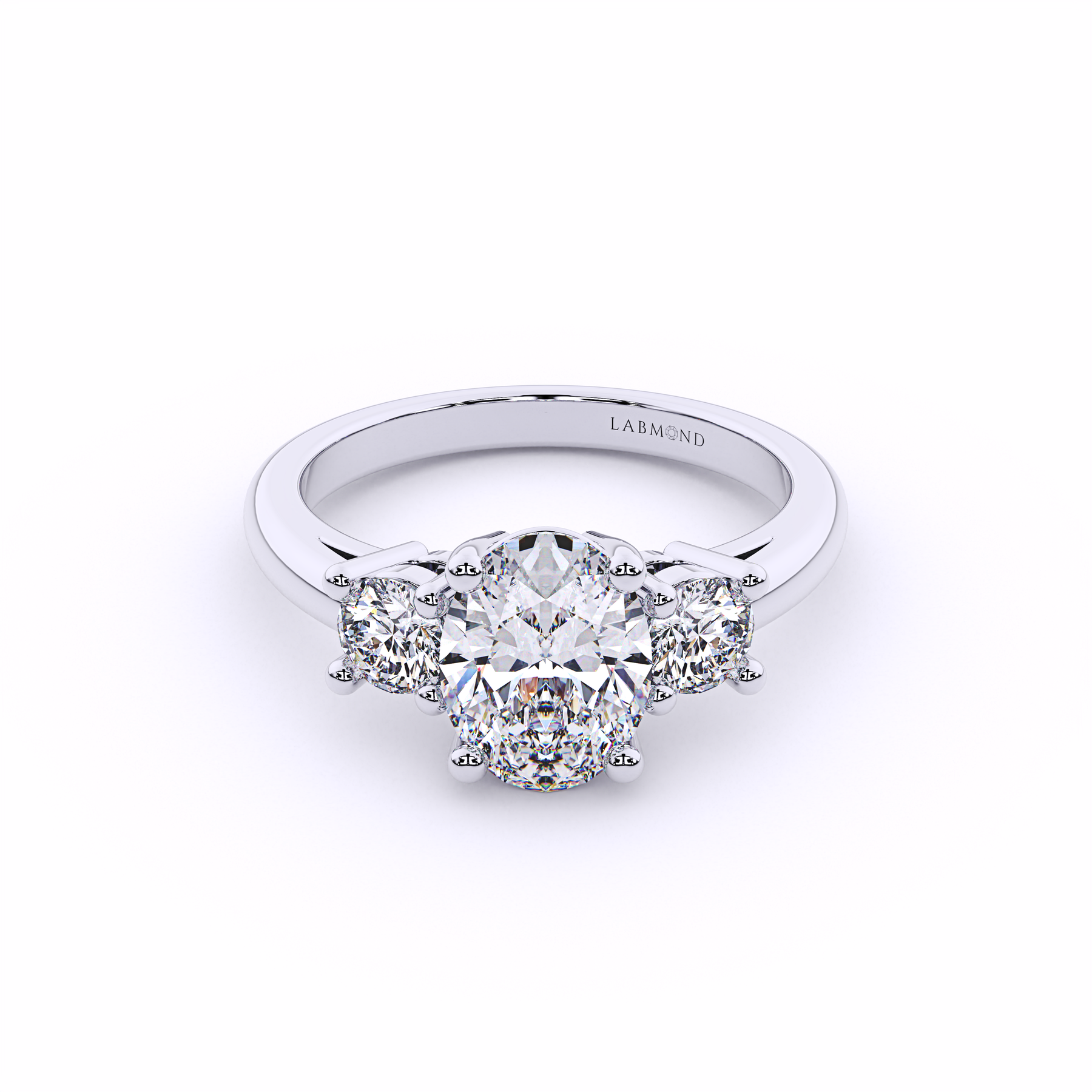 Oval Trinity Diamond
