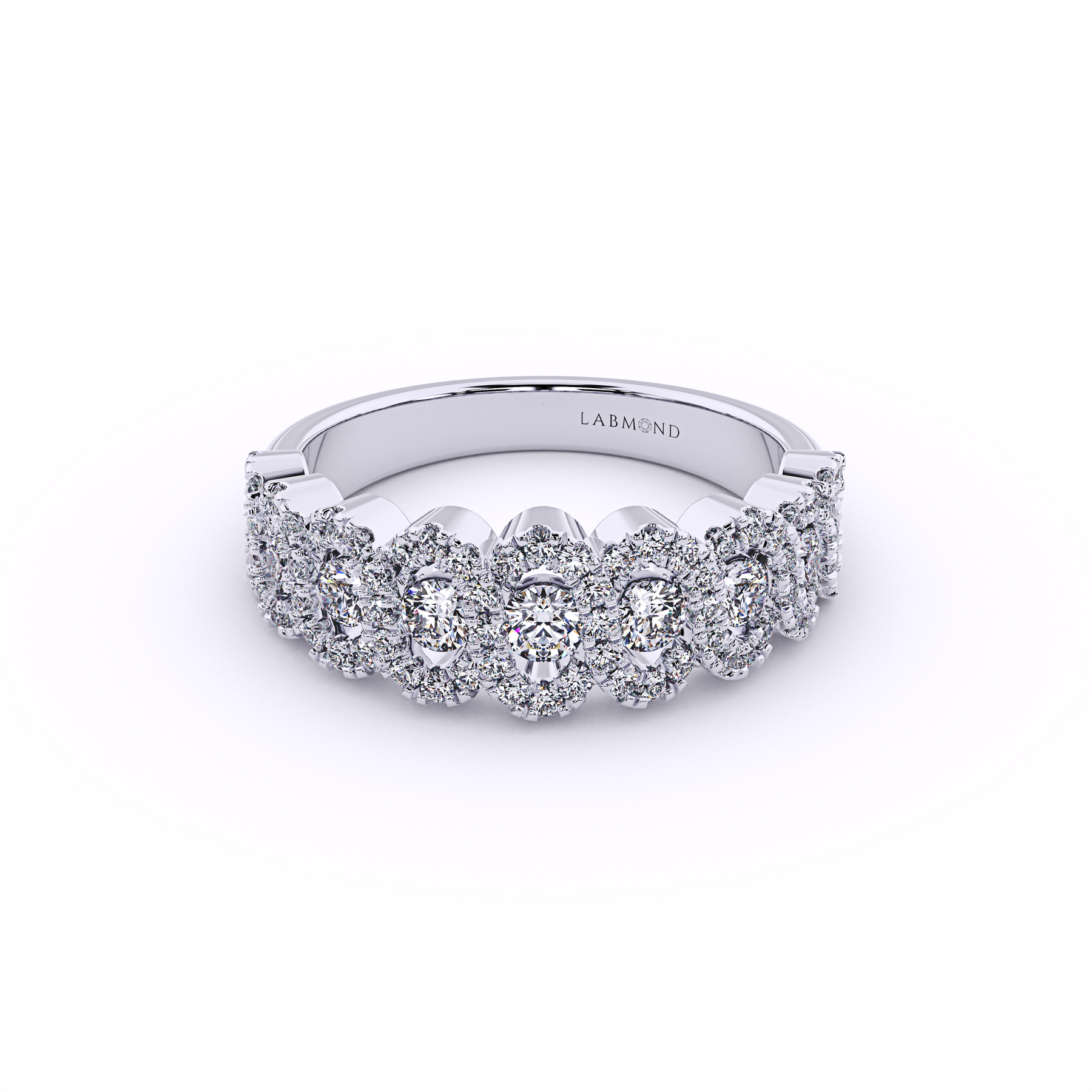 CELESTE Half Eternity Ring