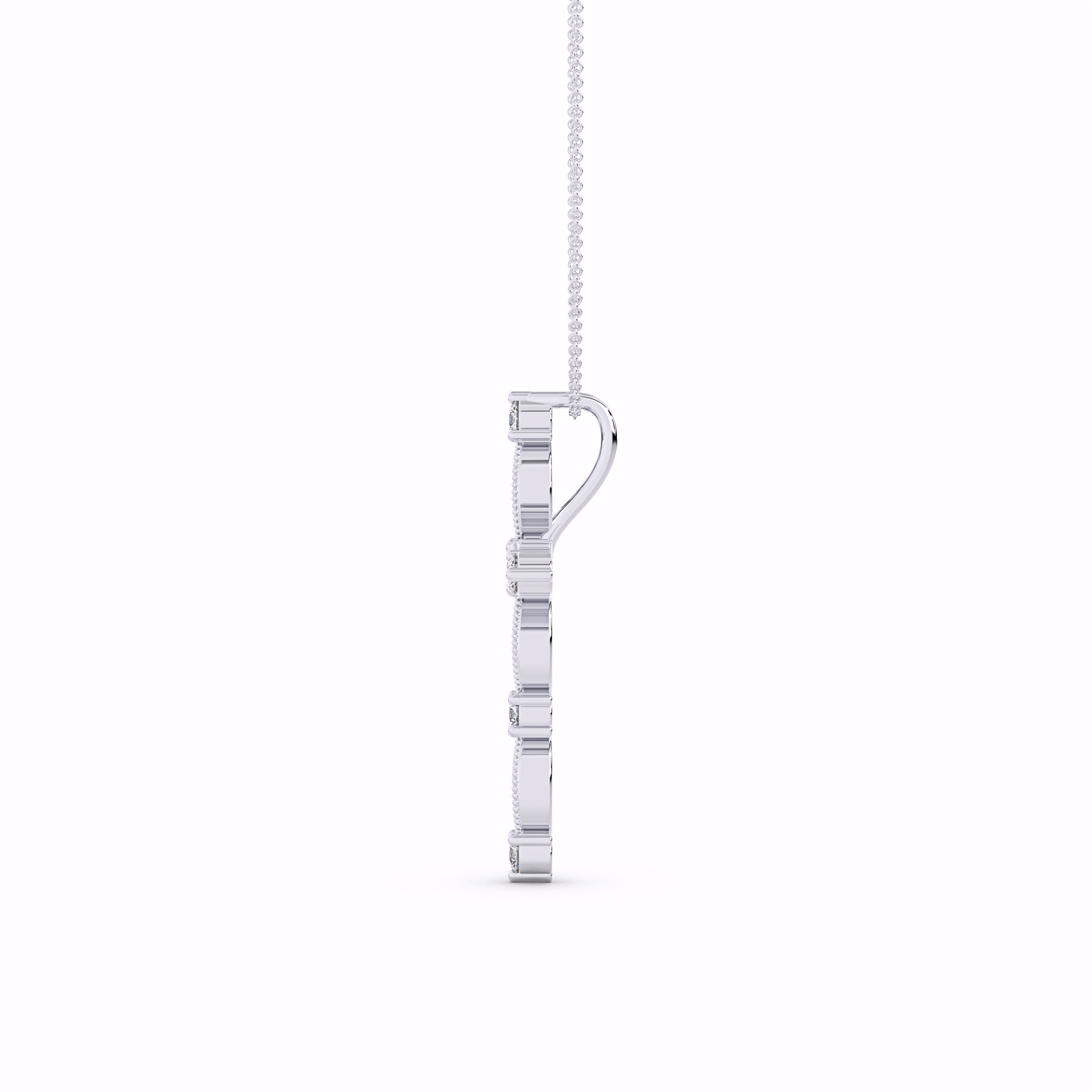 The Celestia Diamond Cross Pendant