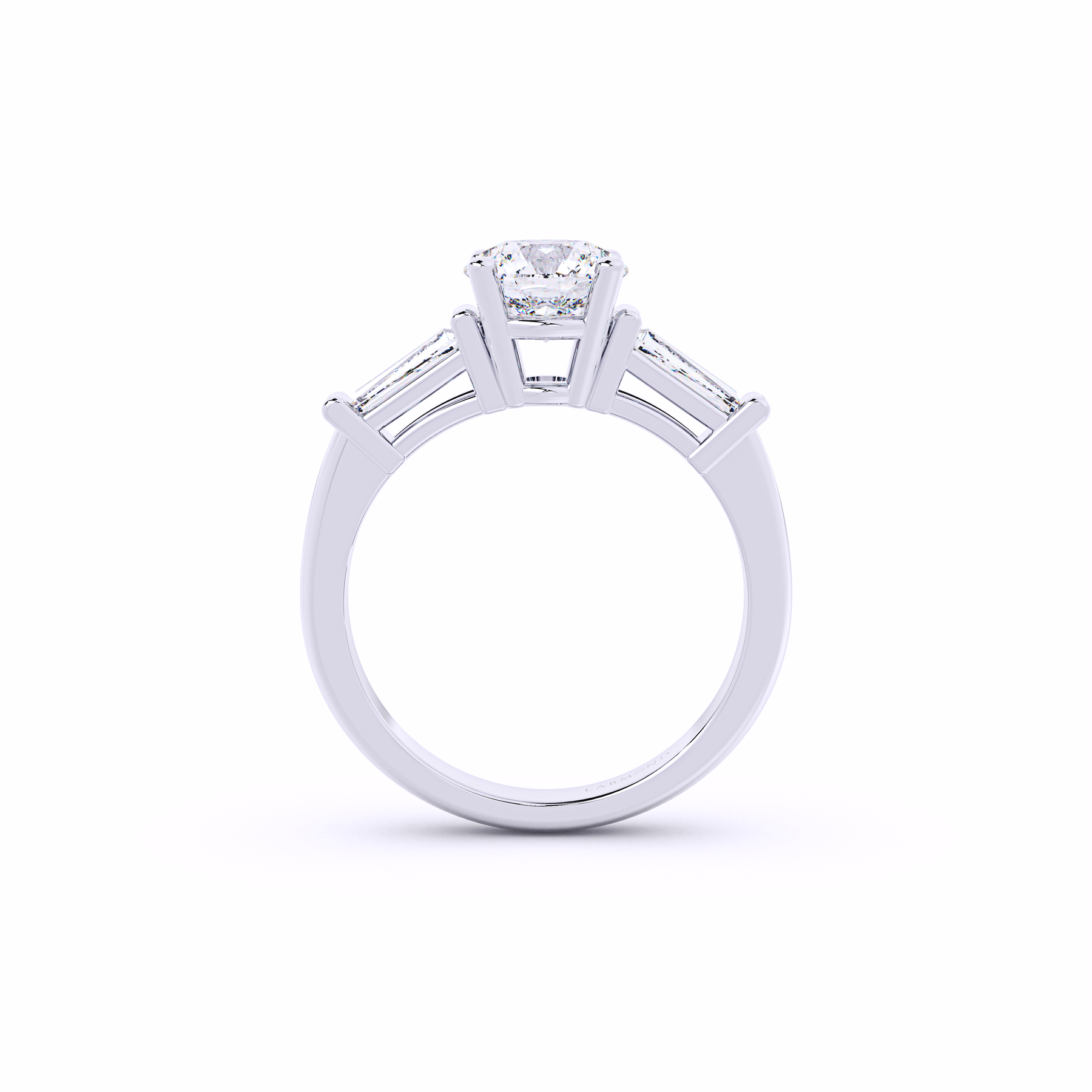 ALLURE Tapered Baguette Diamond Engagement Rings