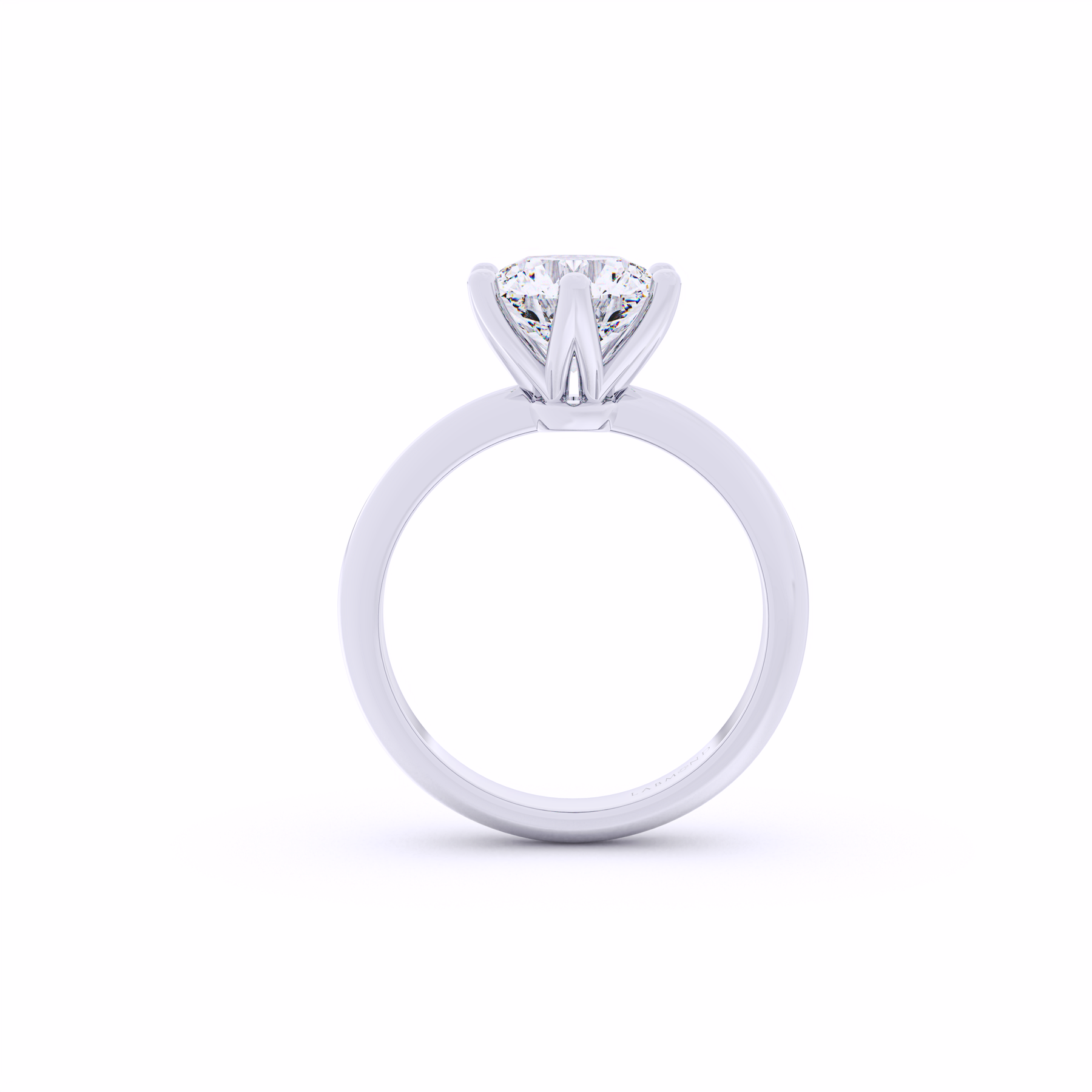 DOLCEVITA 6-Claw Solitaire Round Engagement Ring