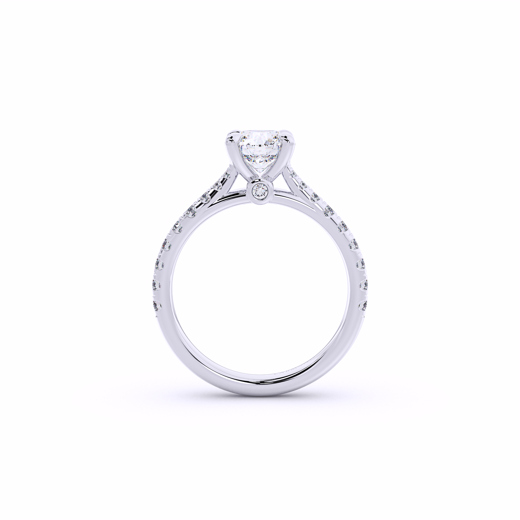 ELEMENT Round Solitaire Engagement Ring