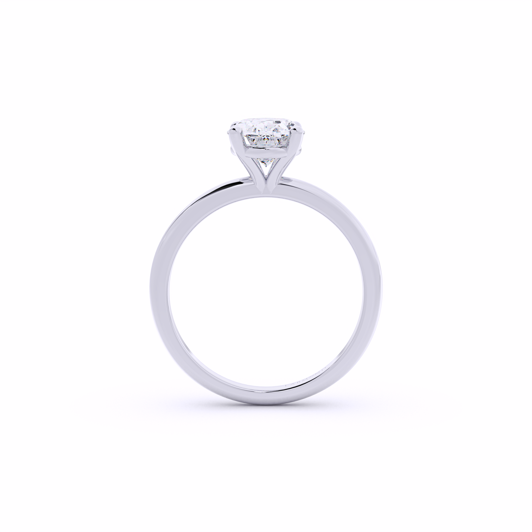 GRACE Oval Solitaire Lab-Grown Diamond Engagement Ring