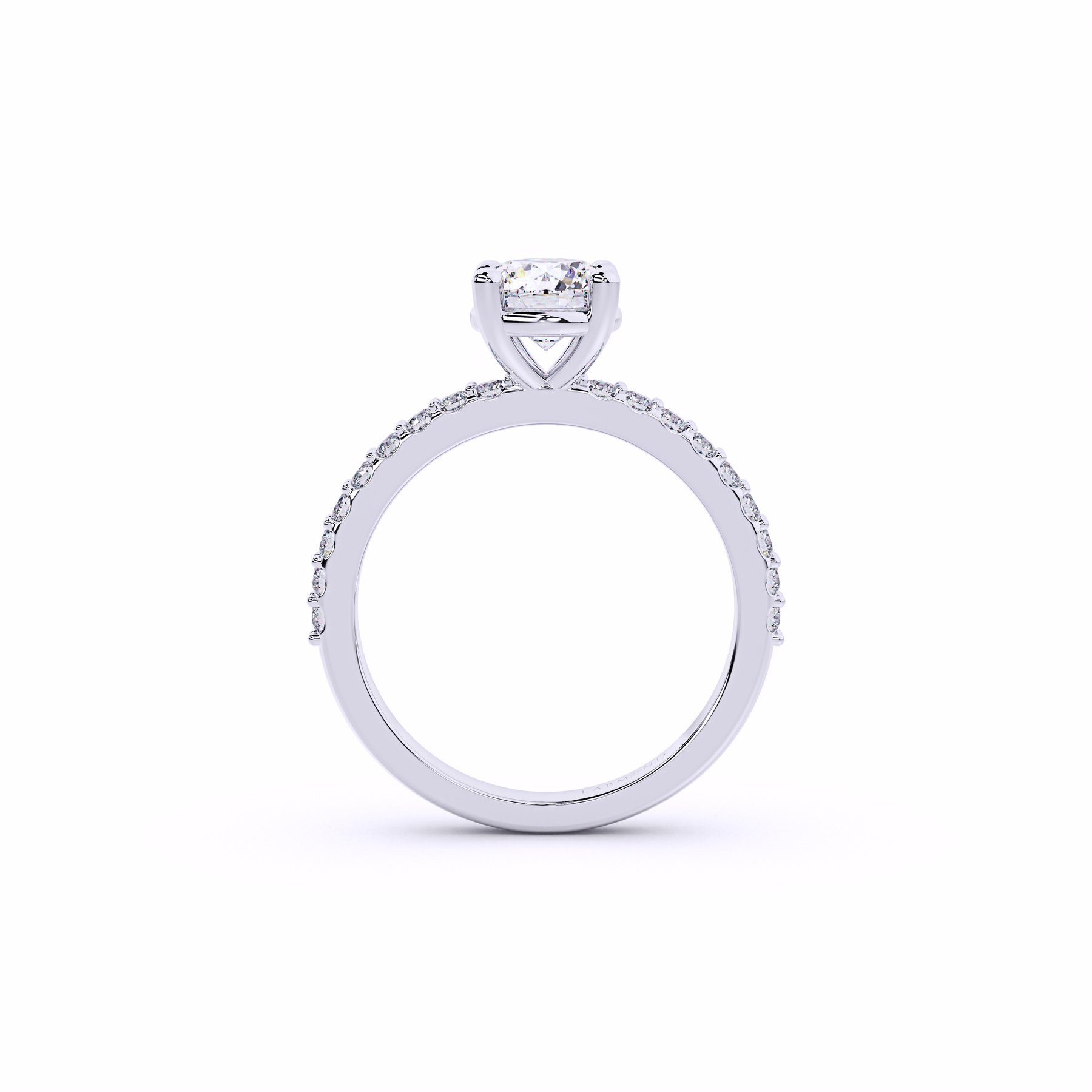 JOURNEY Classic Round Solitaire Diamond Engagement Ring