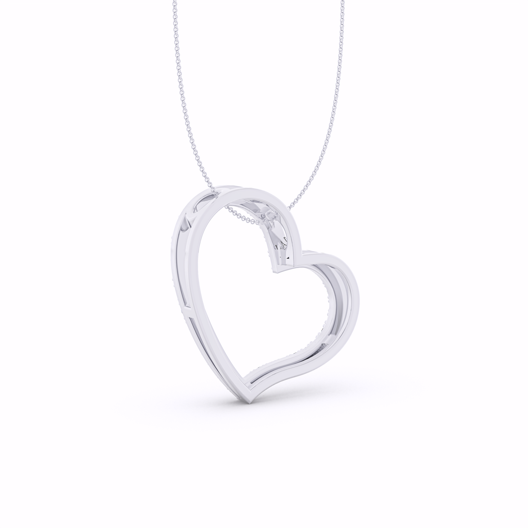 LILA Heart-Shaped Pendant