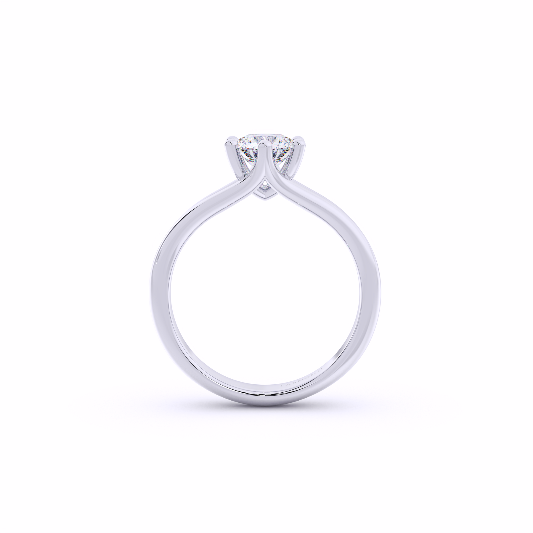MIKAELA Split Band Diamond Engagement Ring