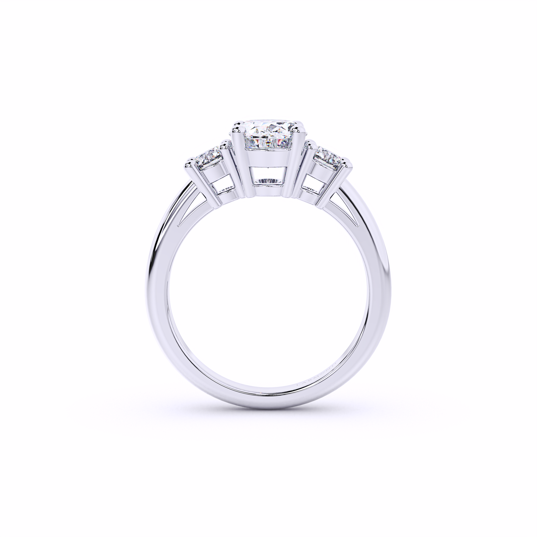 Oval Trinity Diamond